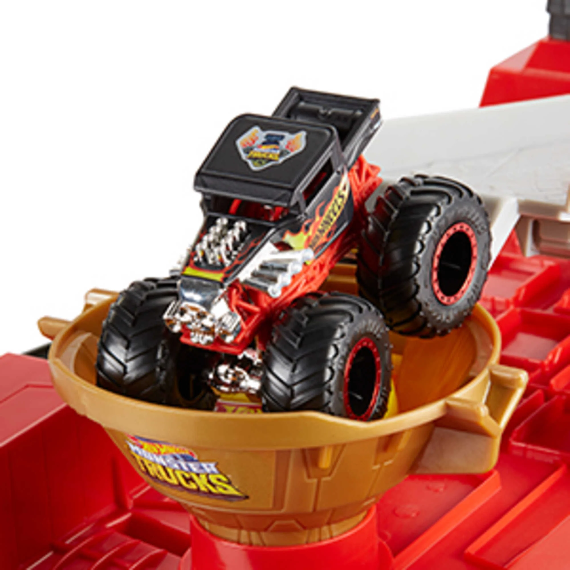Hot Wheels Monster Trucks Coffret de Jeu Course de descente - Image 4