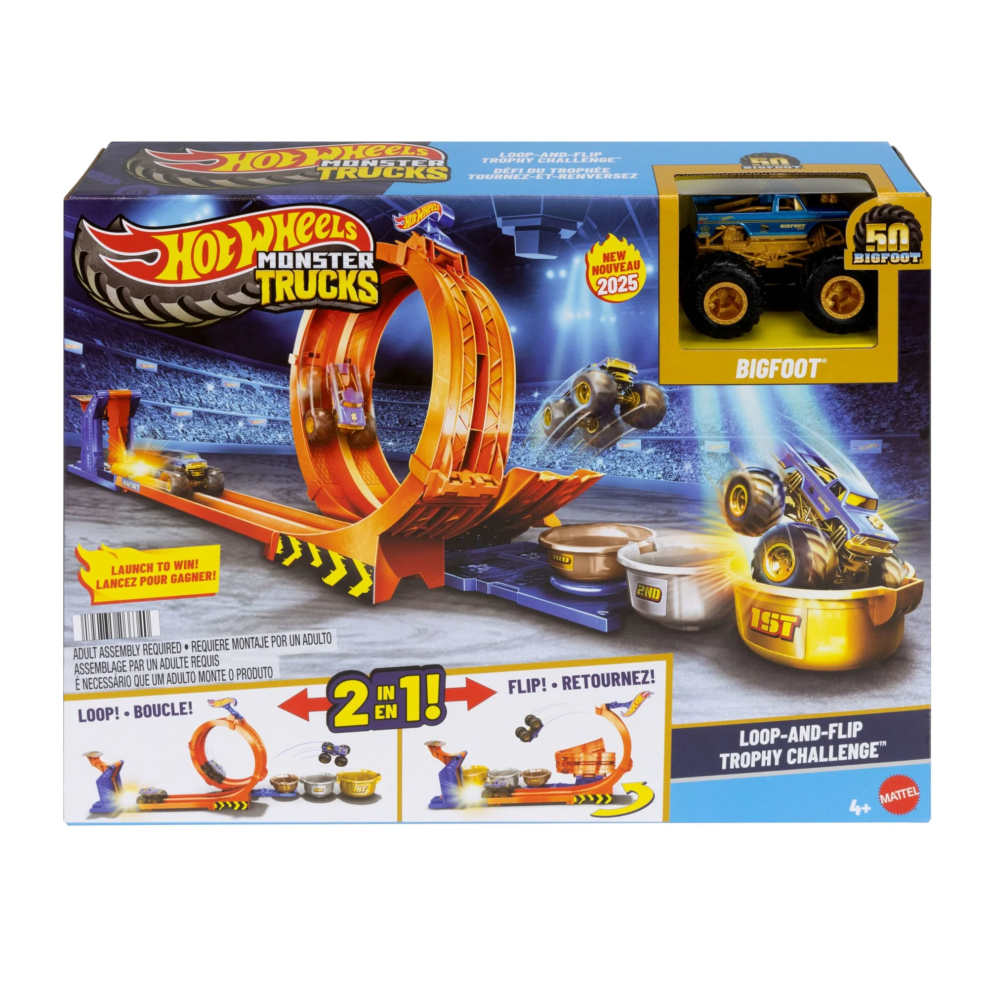 Hot Wheels  Monster Trucks  Défi du Trophée Tournez-et-Renversez - Image 6