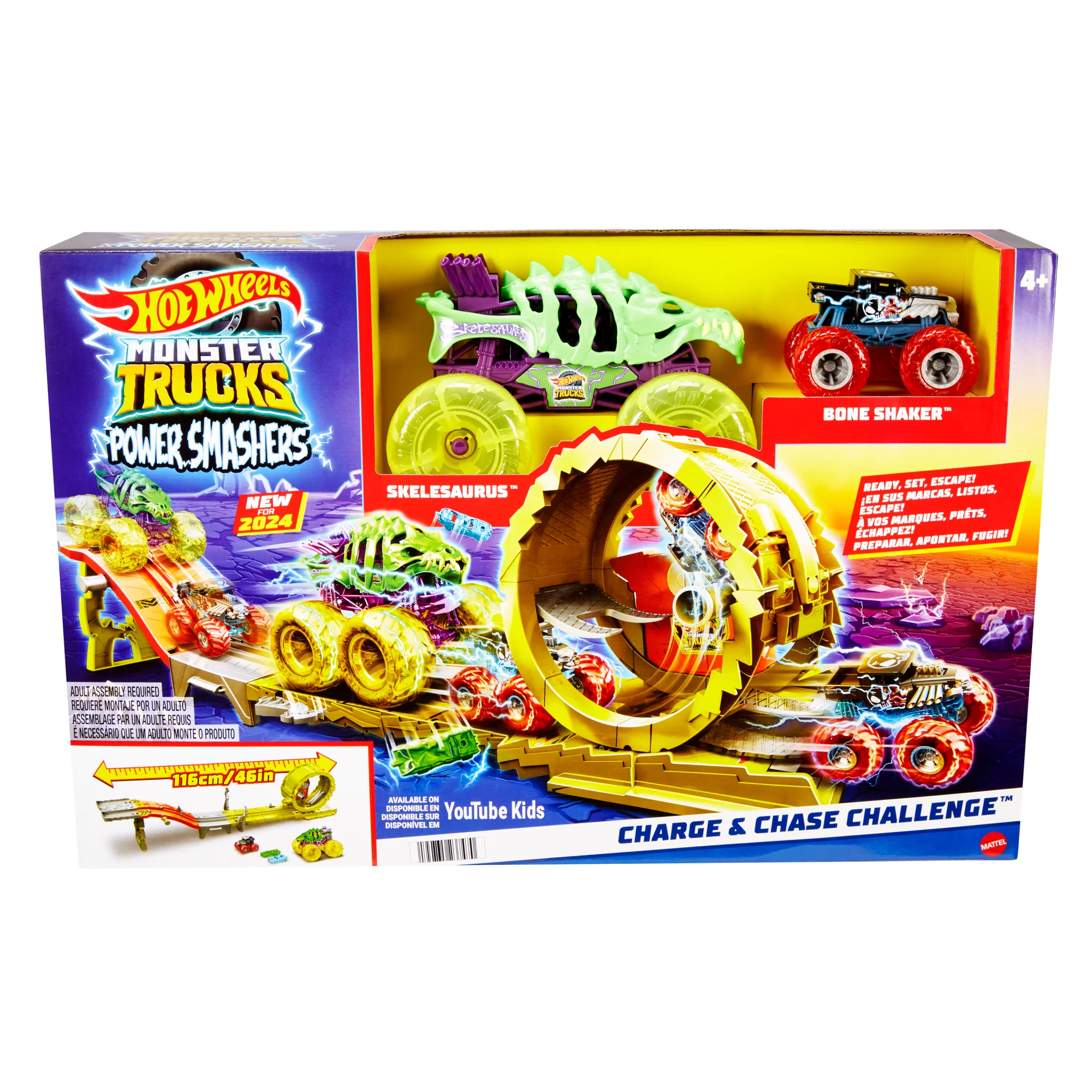 Hot Wheels Monster Trucks-Défi Course Électrifiante-Coffret - Image 4
