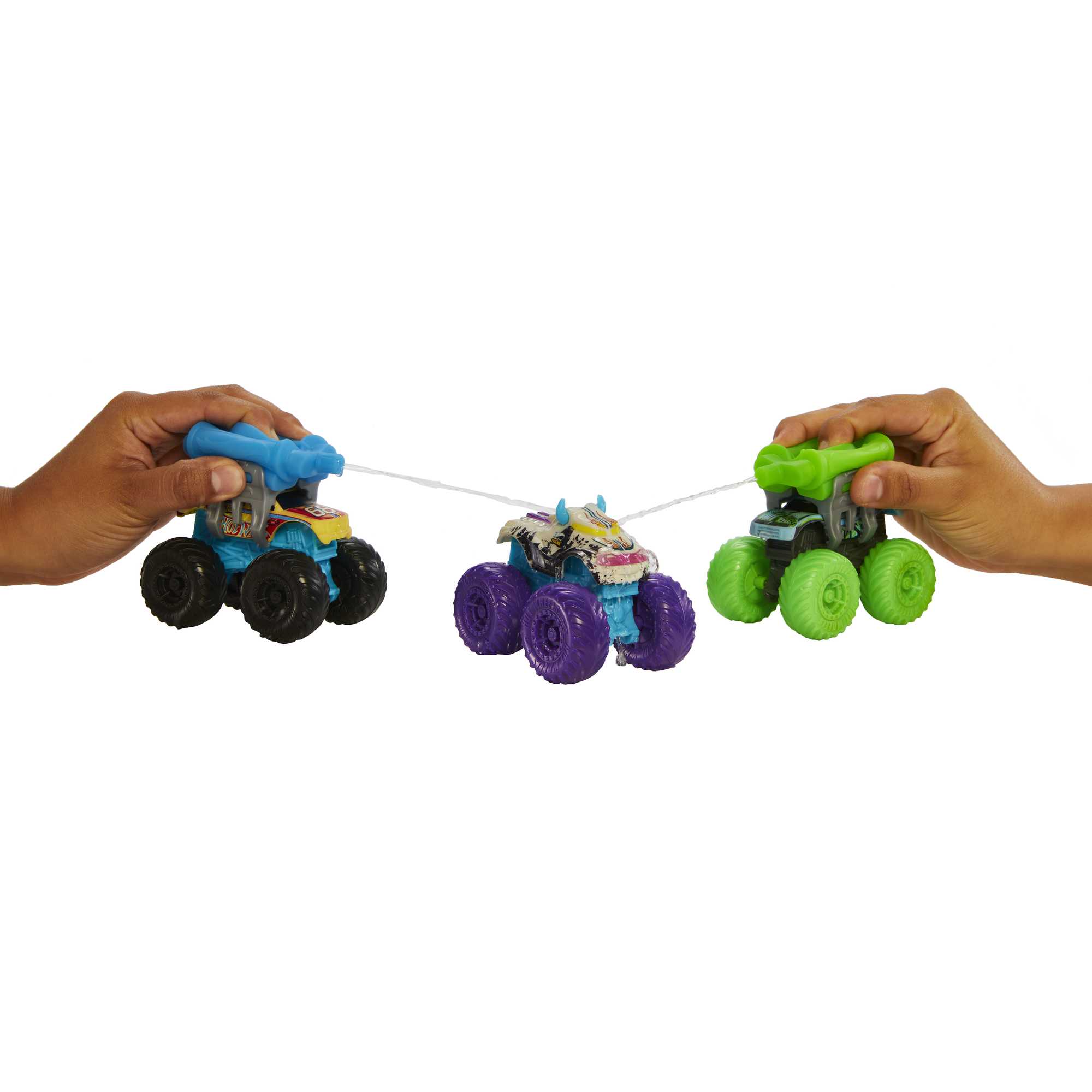 Hot Wheels Monster Trucks Color Reveal Water Blaster Assortment - Image 6