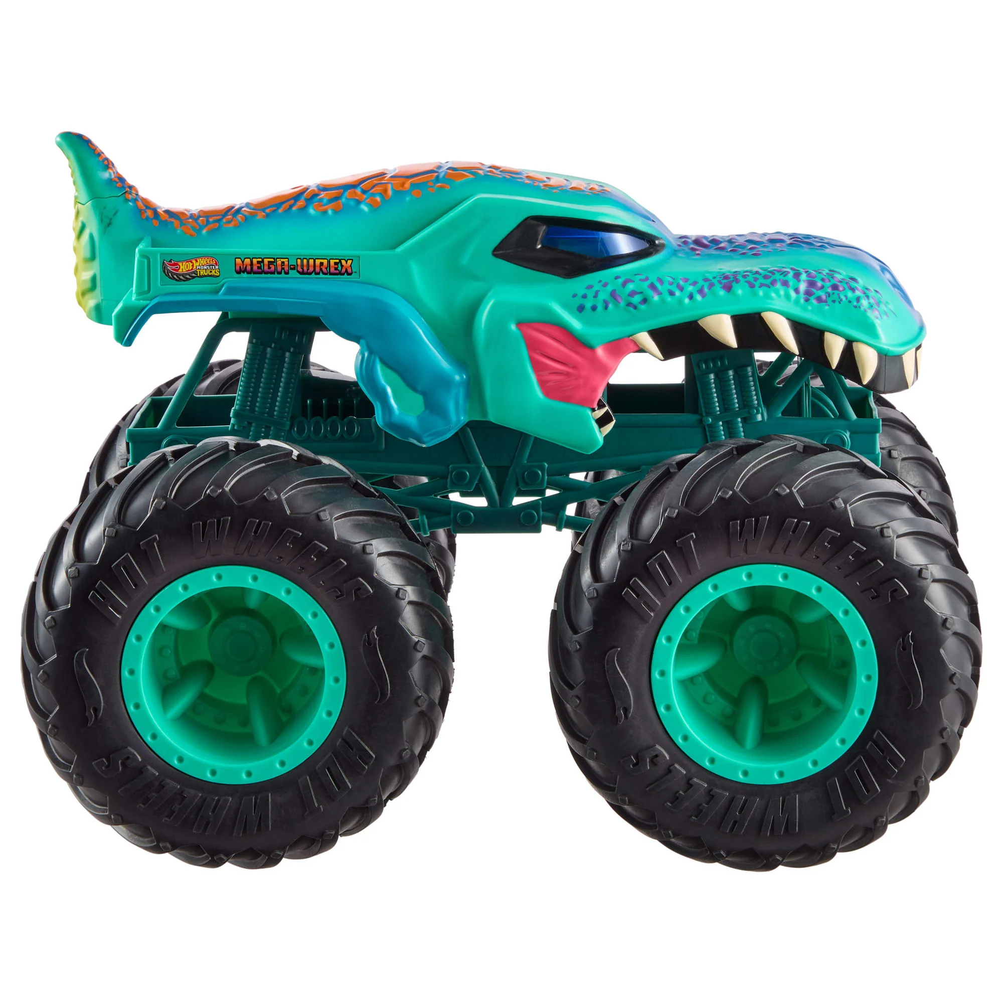 Hot Wheels Monster Trucks Colossal MEGA-Wrex Toy Truck, Large-Scale Vehicle With Big Wheels - Image 2