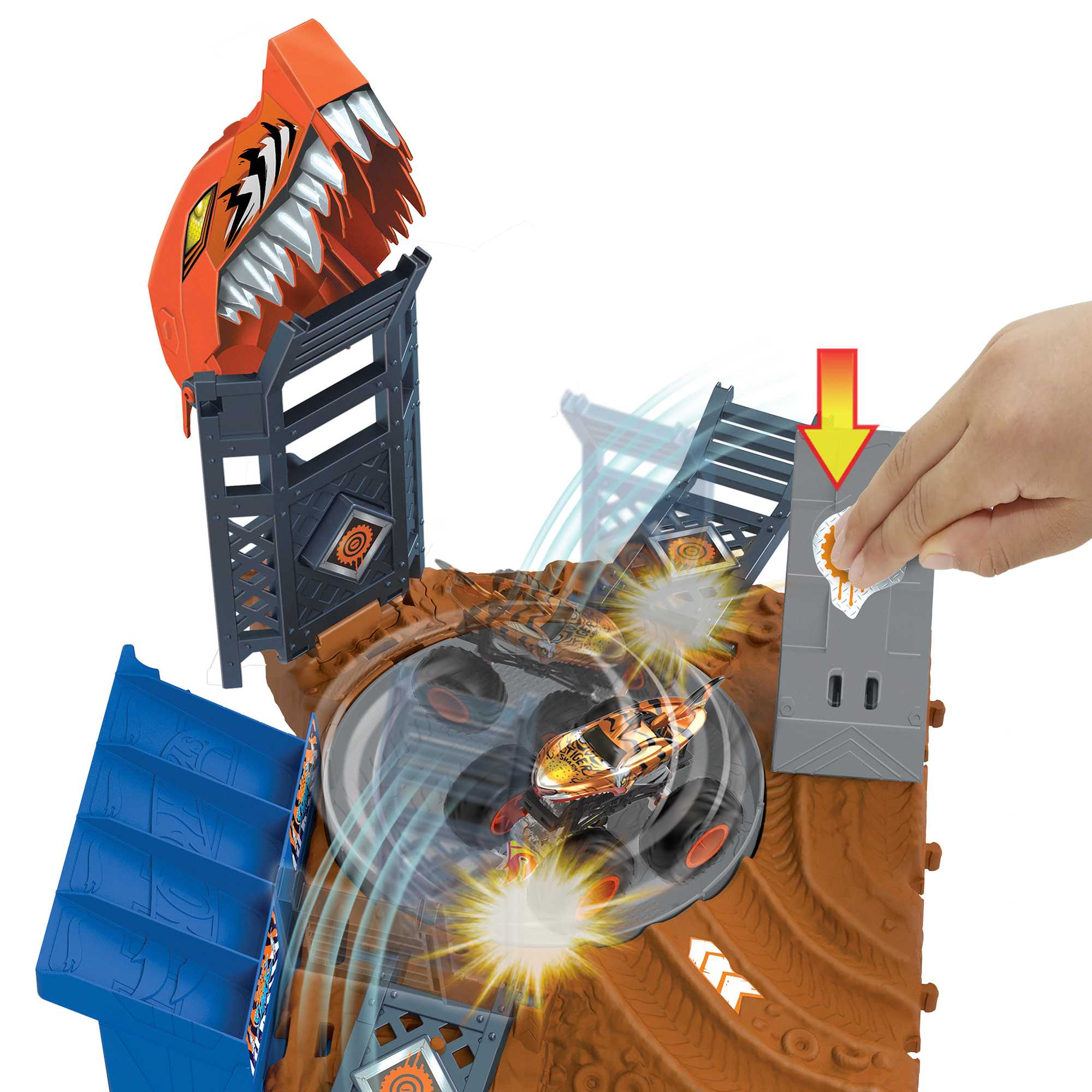 Hot Wheels-Monster Trucks-Compétition de Dérapages-Coffret - Image 4