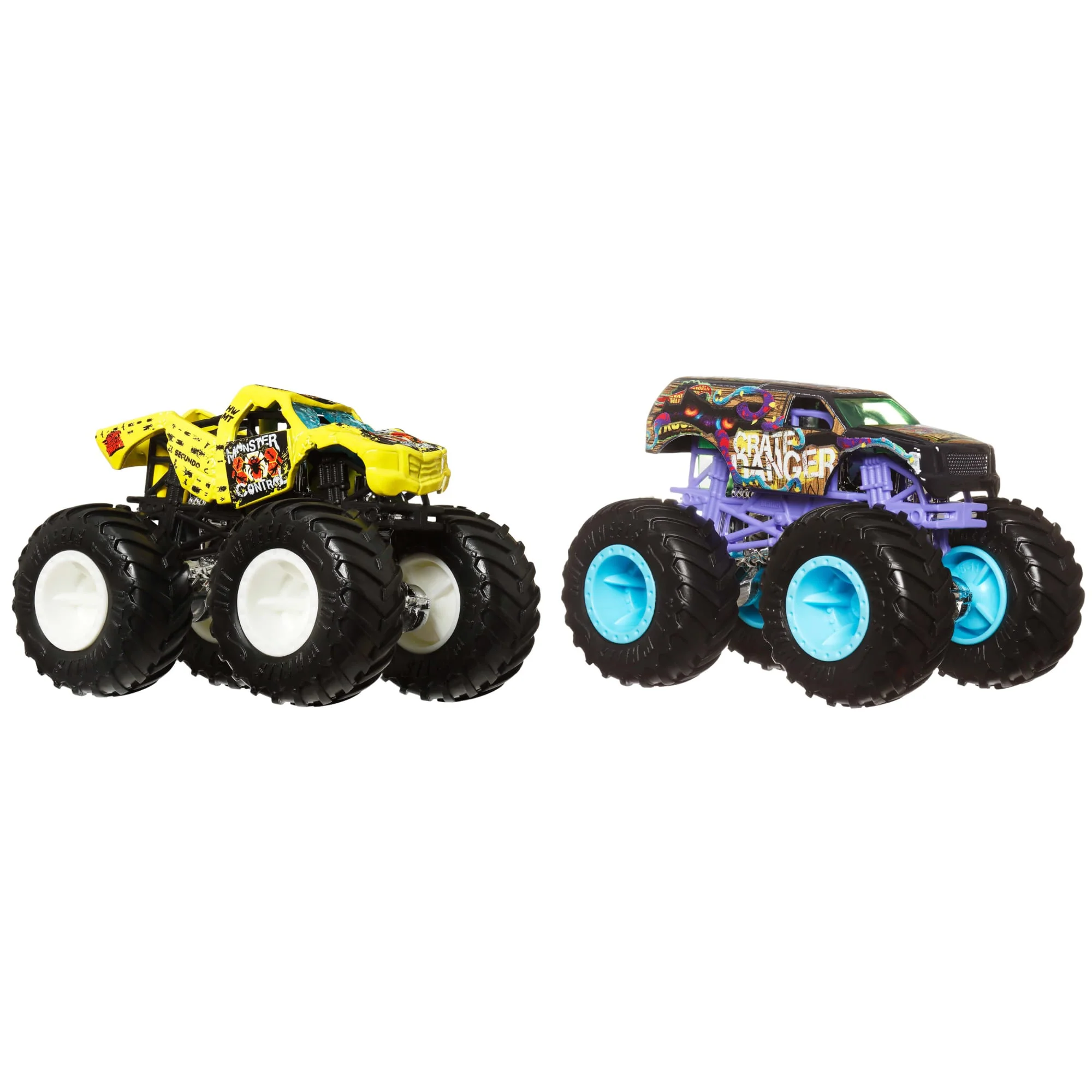 Hot Wheels Monster Trucks Demolition Doubles, 2-Pack Of 1:64 Scale Toy Trucks - Image 3