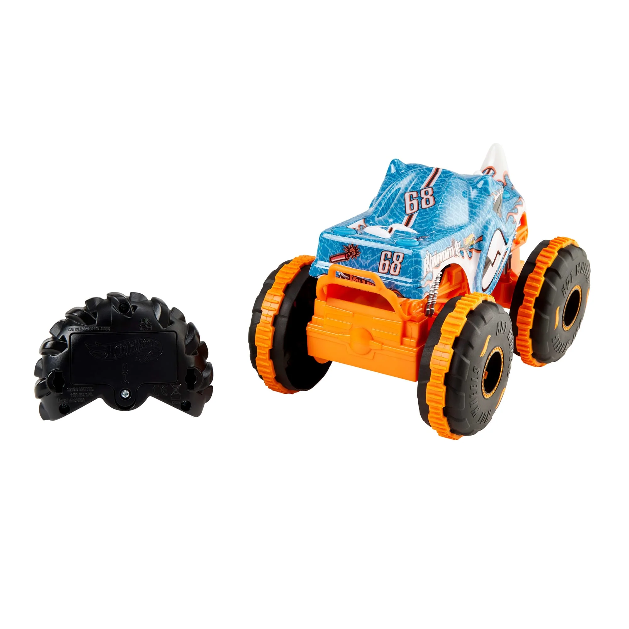 Hot Wheel  Monster Trucks  Échelle1:24  Rhinomite Rc, à Piles - Image 3