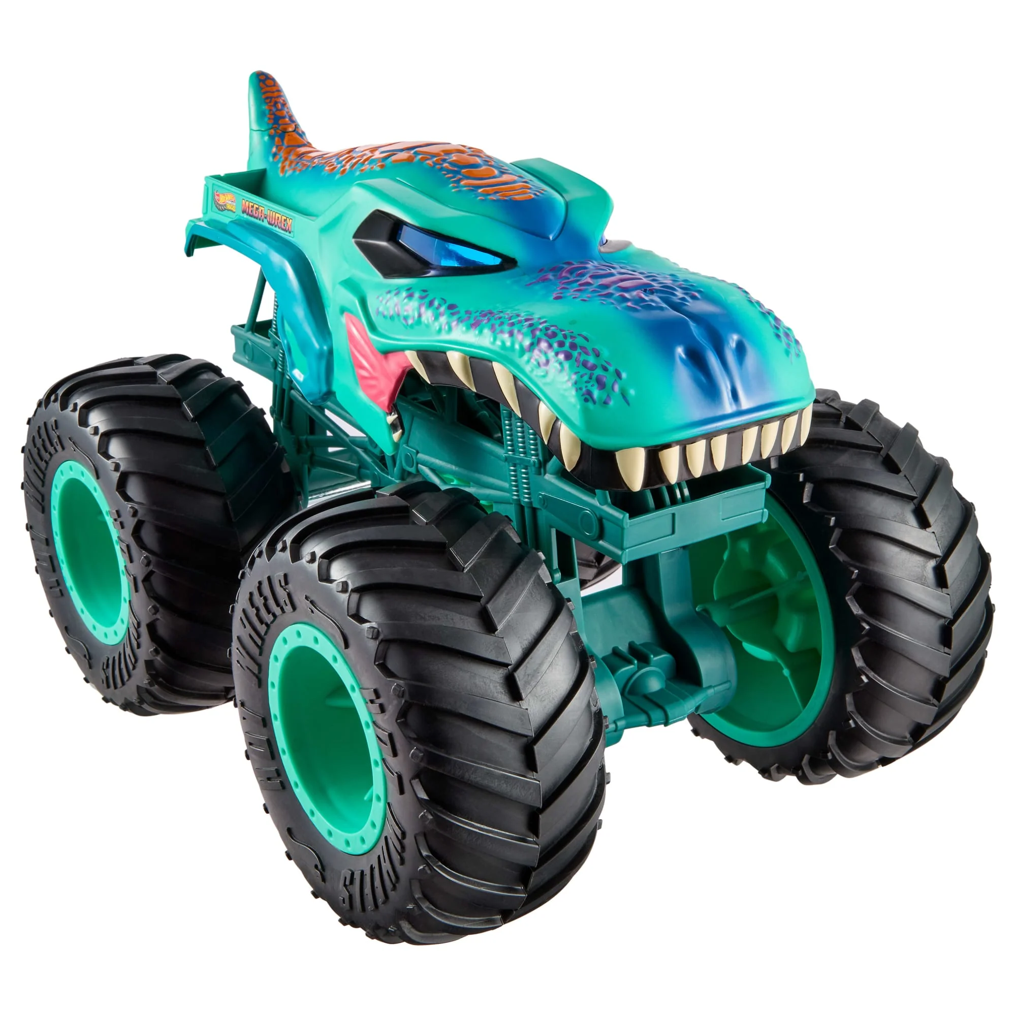 Hot Wheels-Monster Trucks Mega-Wrex Xxl-Avec Grandes Roues et Détails Brillants - Image 4