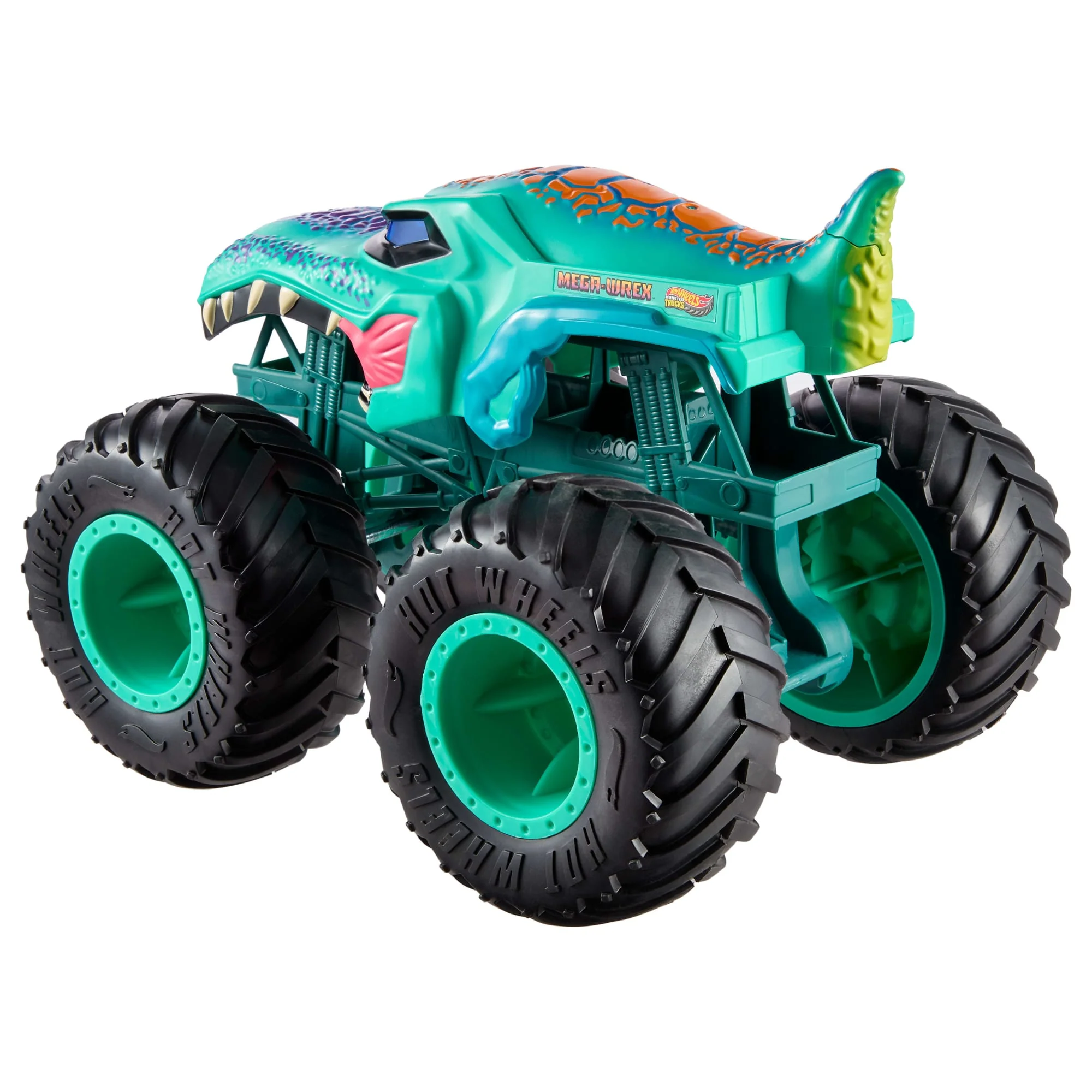 Hot Wheels-Monster Trucks Mega-Wrex Xxl-Avec Grandes Roues et Détails Brillants - Image 5