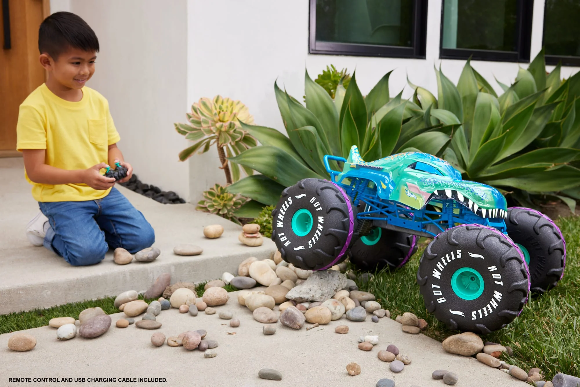 Hot Wheels Monster Trucks RC Échelle 1:6 Xg MEGA-Wrex - Image 2