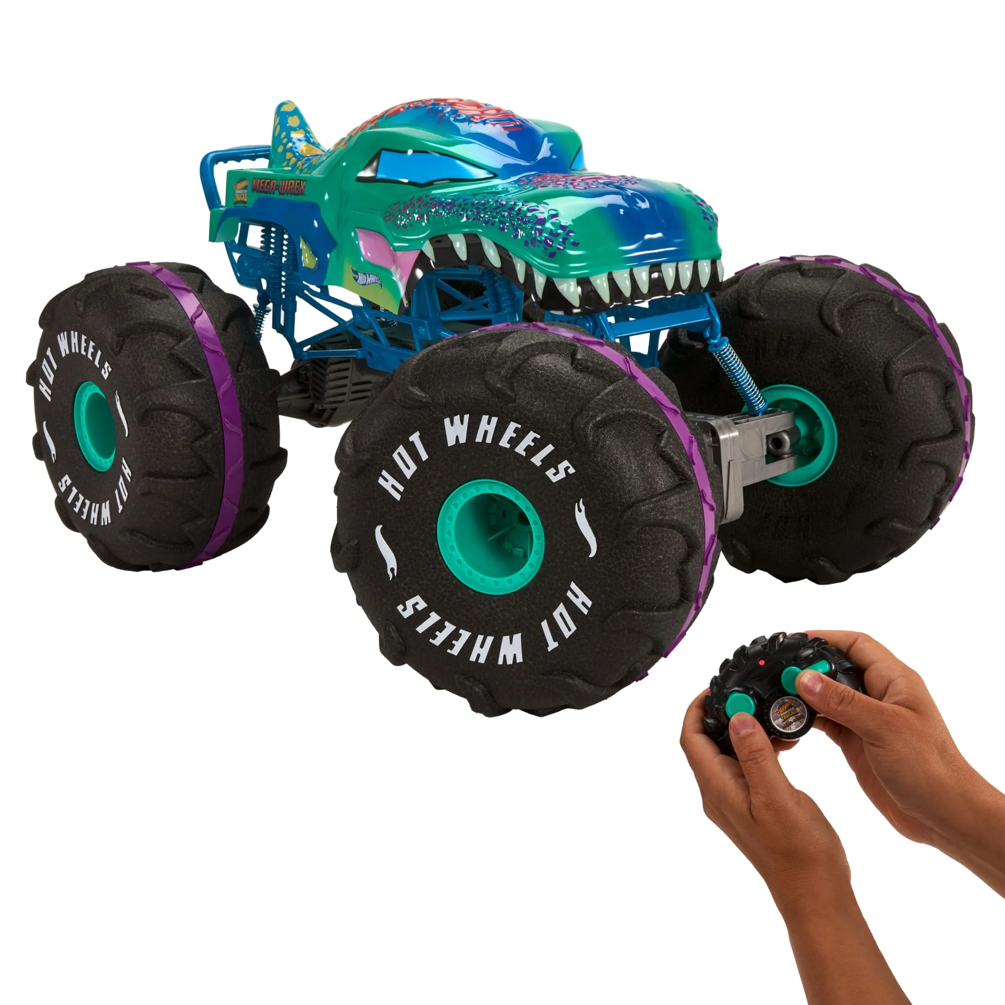 Hot Wheels Monster Trucks RC Échelle 1:6 Xg MEGA-Wrex - Image 4