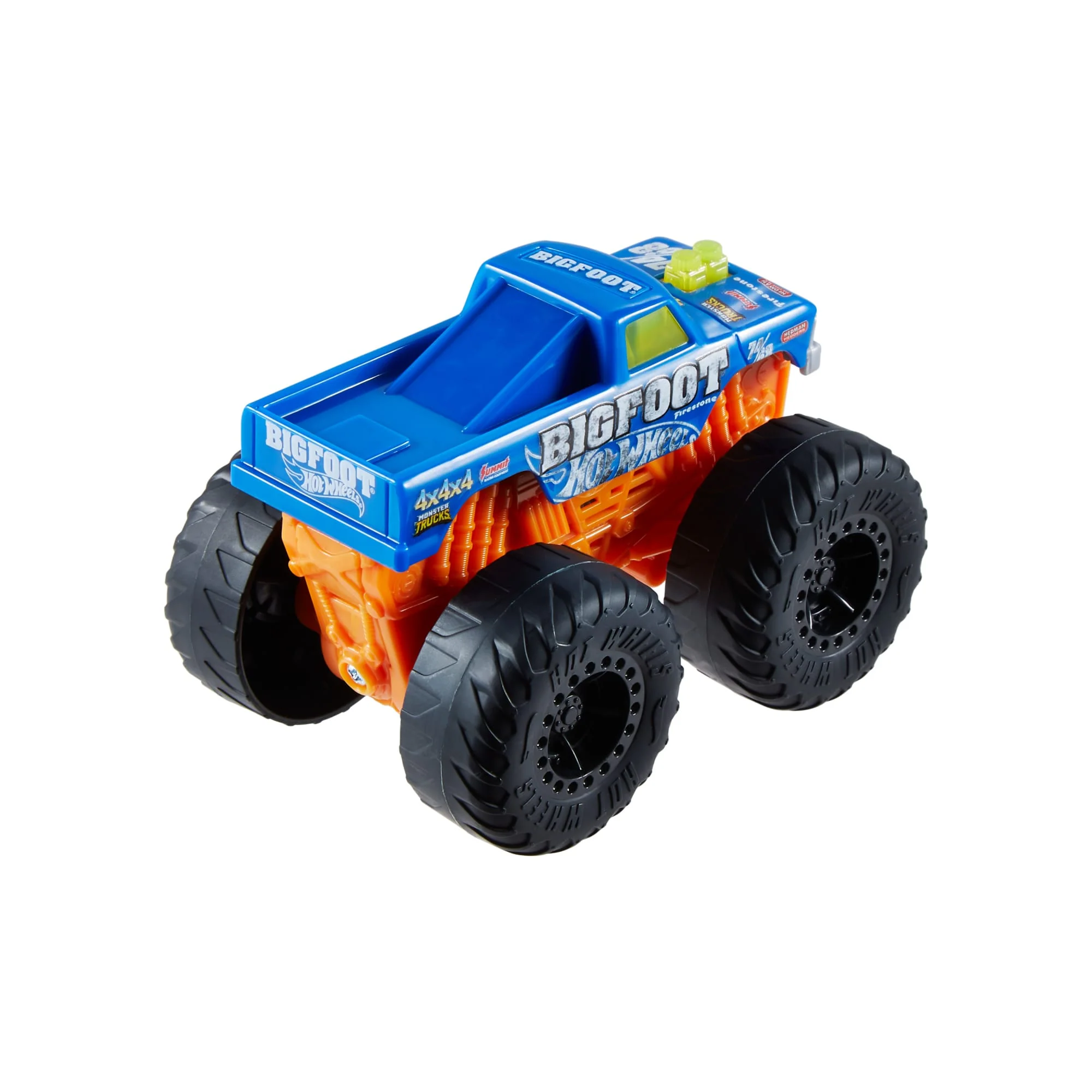 Hot Wheels Monster Trucks Roarin' Wreckers Bigfoot Vehicle - Image 3