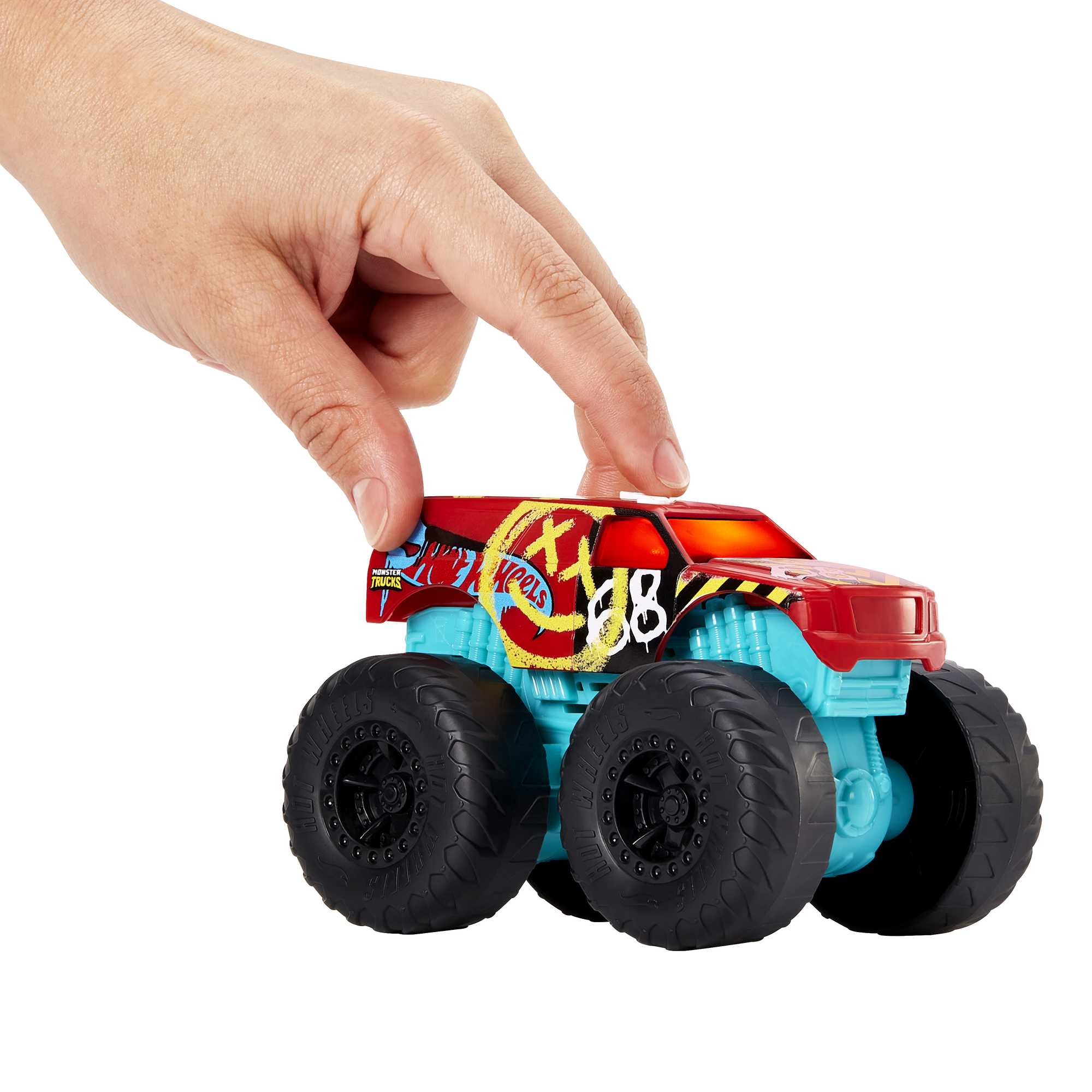 Hot Wheels Monster Trucks Roarin' Wreckers HW demo derby - Image 3