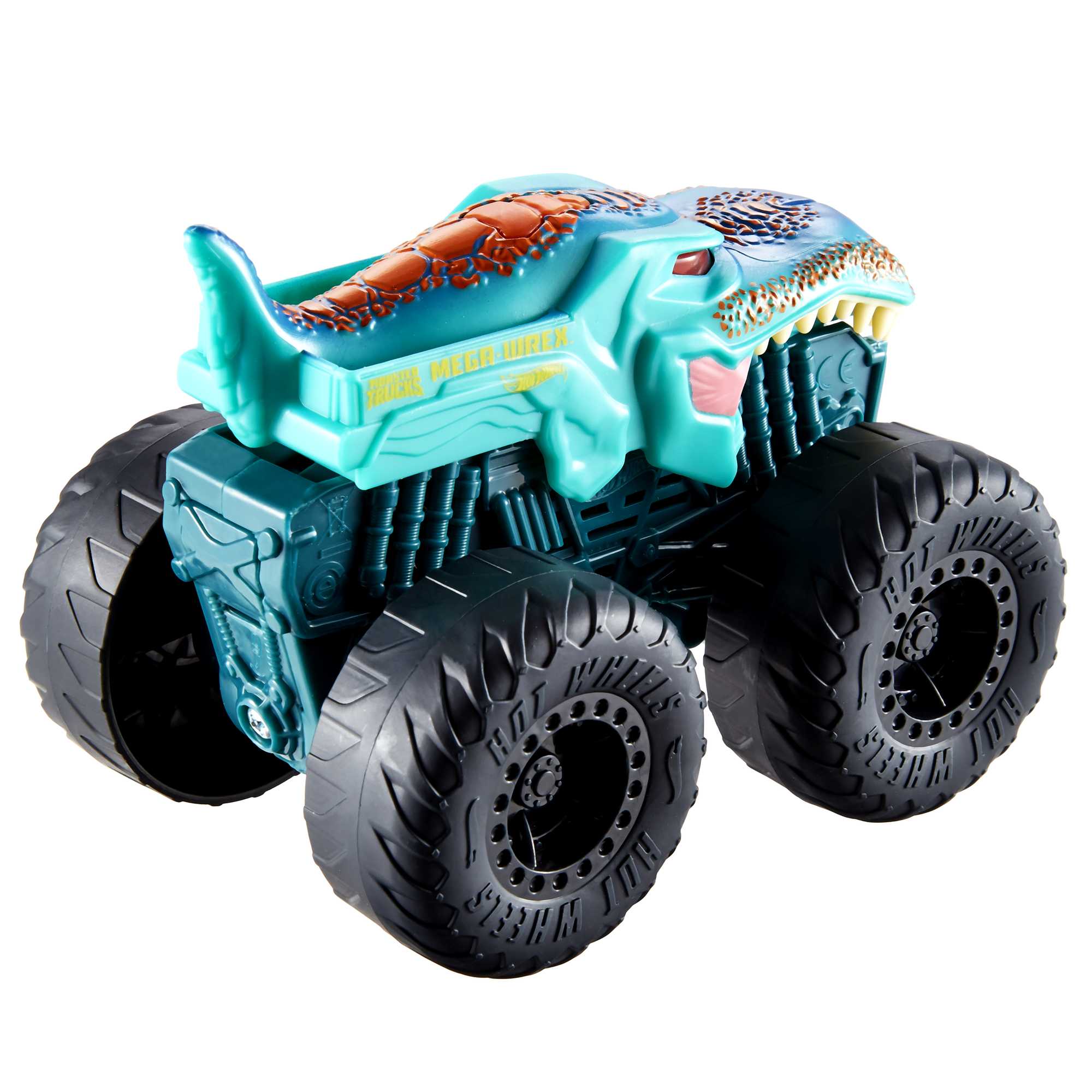 Hot Wheels Monster Trucks Roarin' Wreckers MEGA Wrex - Image 4