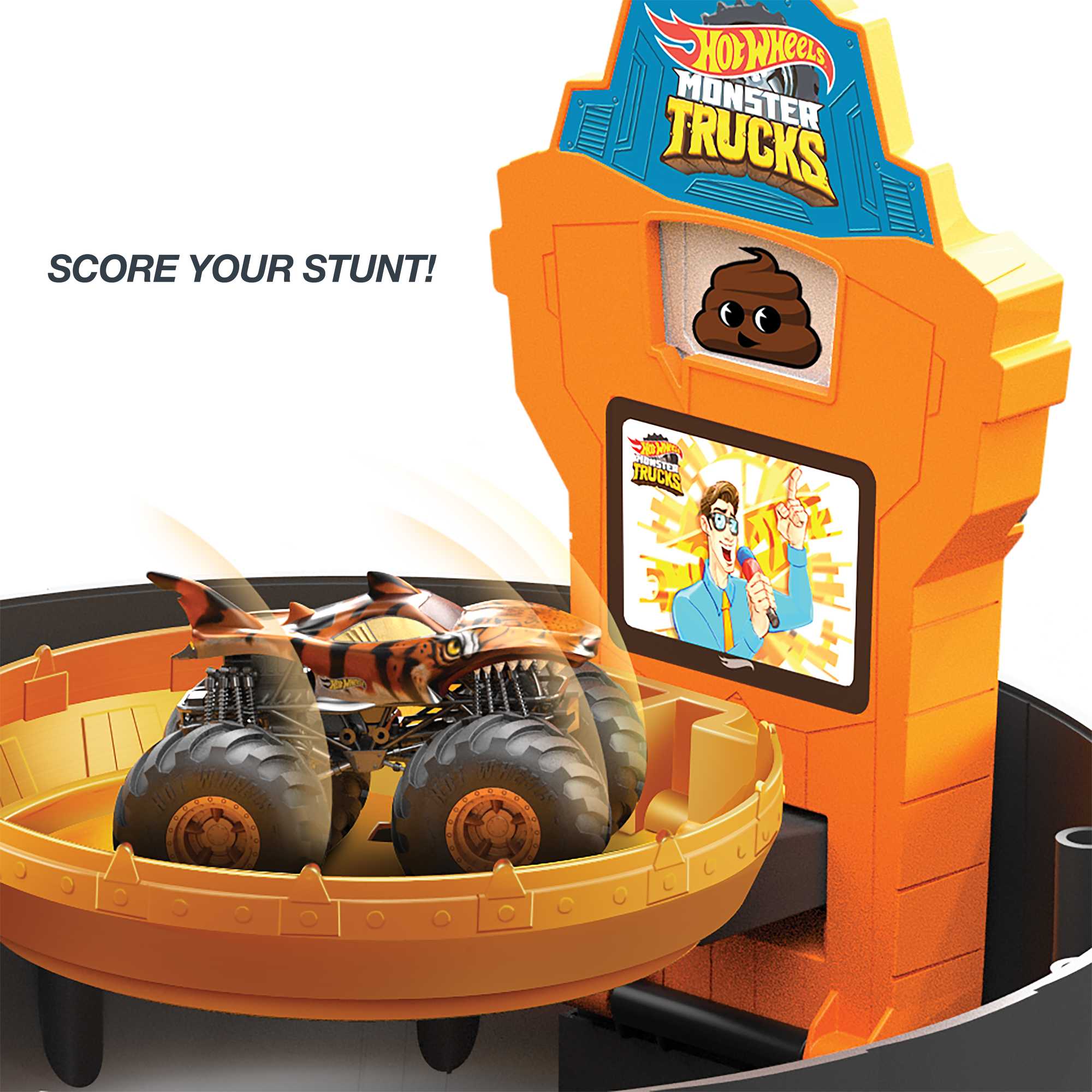 Hot Wheels Monster Trucks Stunt Tire Playset, Gift For Kids 4 To 8 Years Old - Image 5
