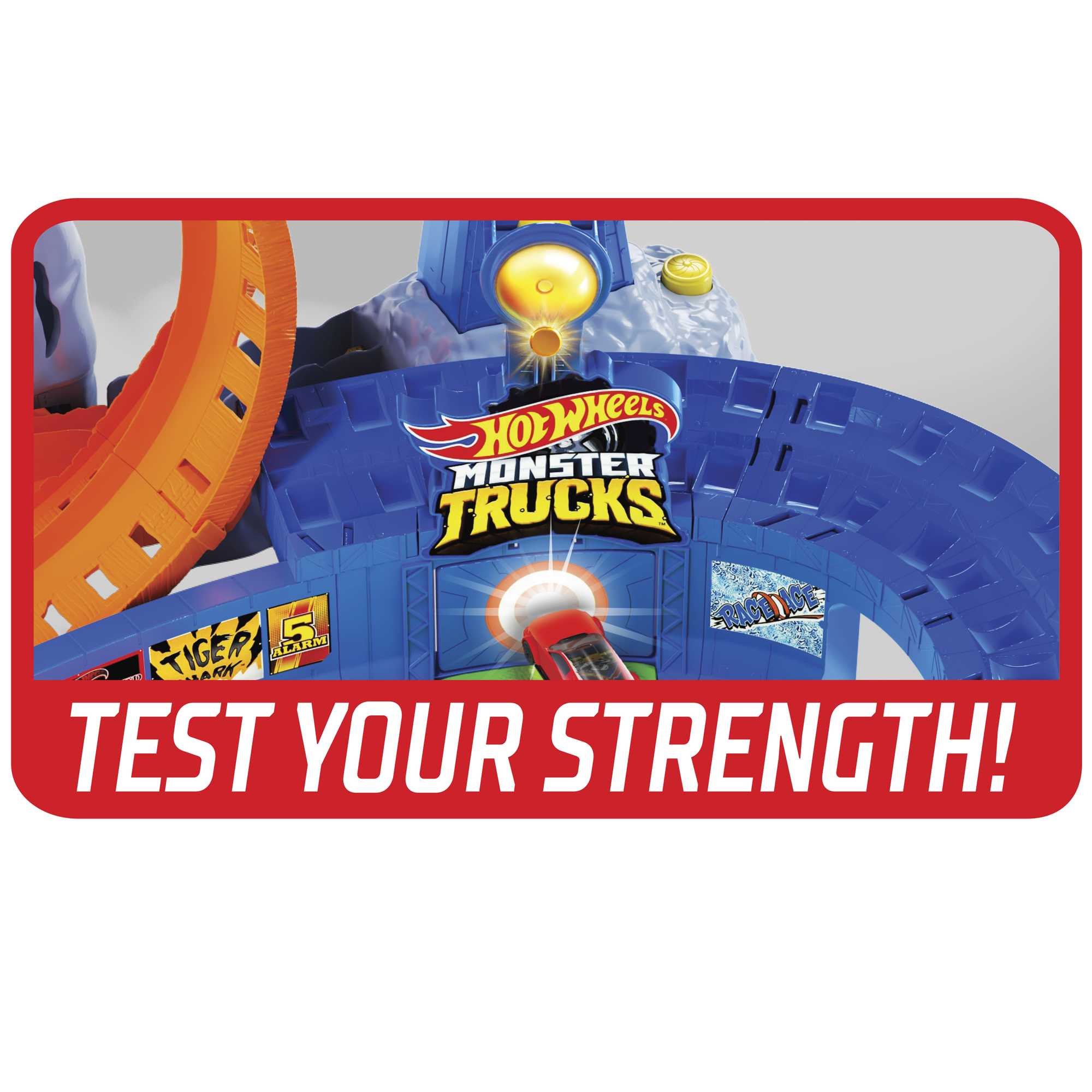 Hot Wheels Monster Trucks T-Rex Volcano Arena - Image 6
