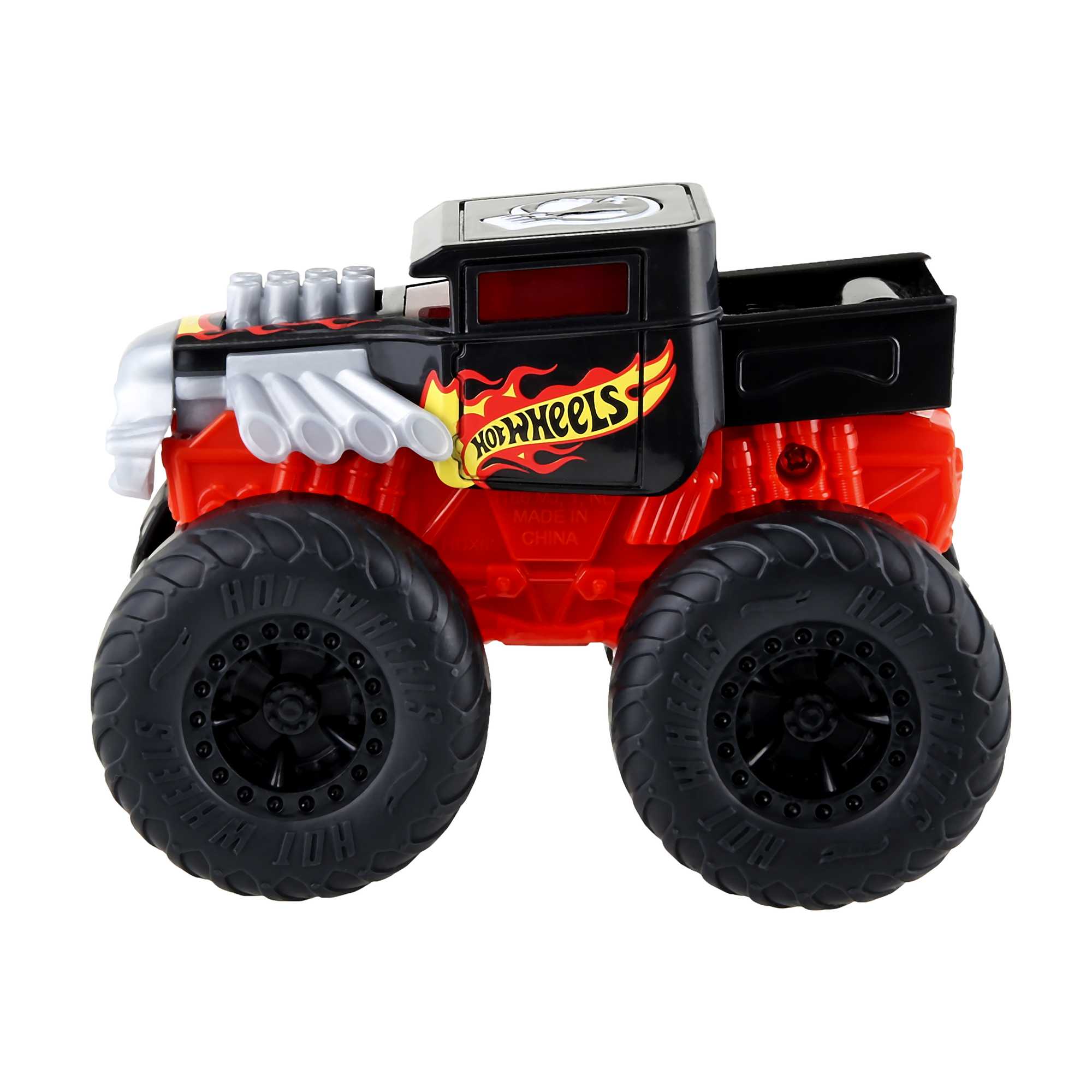 Hot Wheels Monster Trucks Véhicule Bone Shaker Sons et Lumières - Image 4