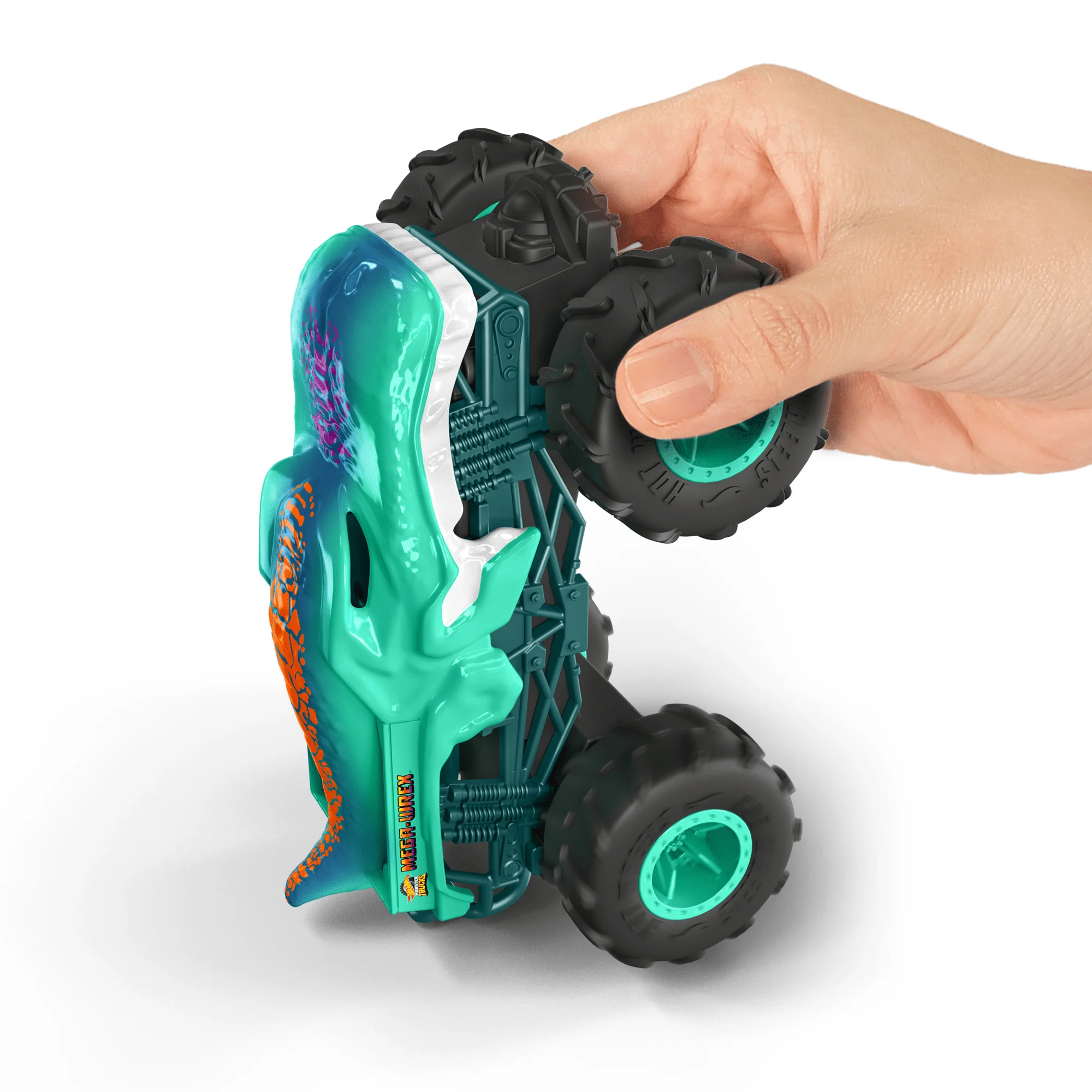 Hot Wheels Monster Trucks Vehículo a Control Remoto Mega Wrex Escala 1:24 - Image 4