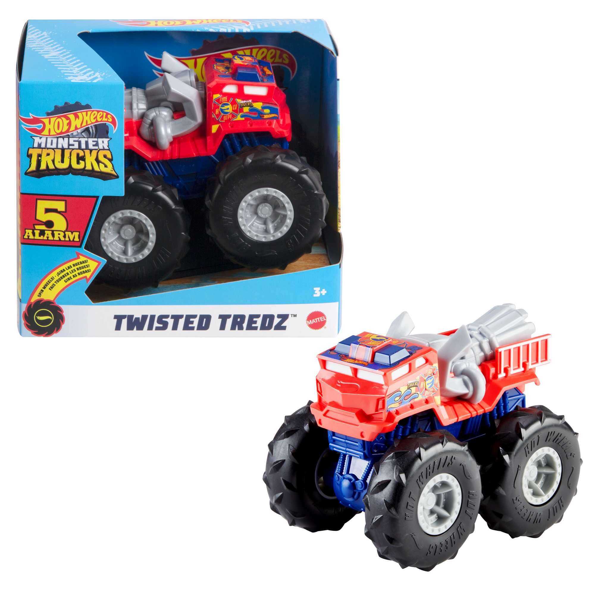 Hot Wheels Monster Trucks Veículo de Brinquedo Pneus Todo-o-Terreno Escala 1:43 - Image 6