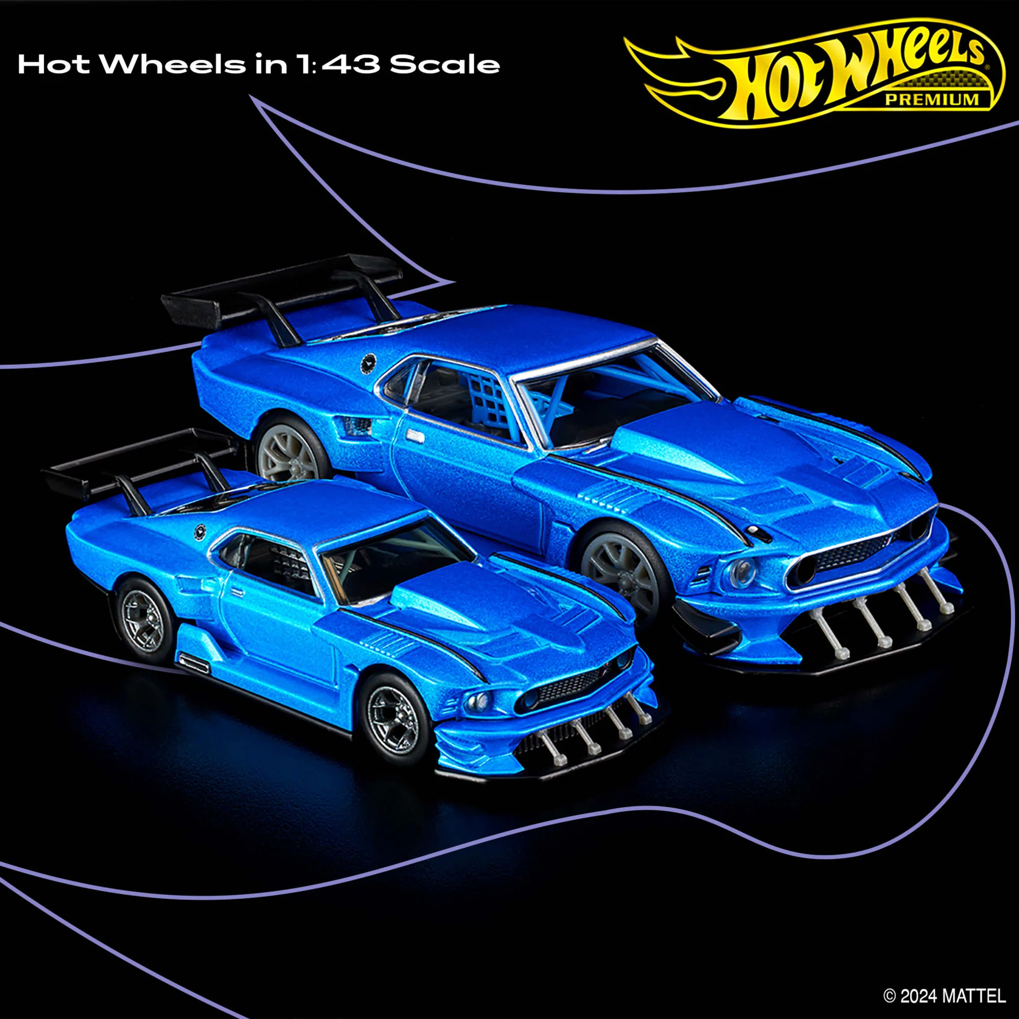 Hot Wheels Premium 1:43Rd Scale Collectible Car, Gift For Collectors - Image 2