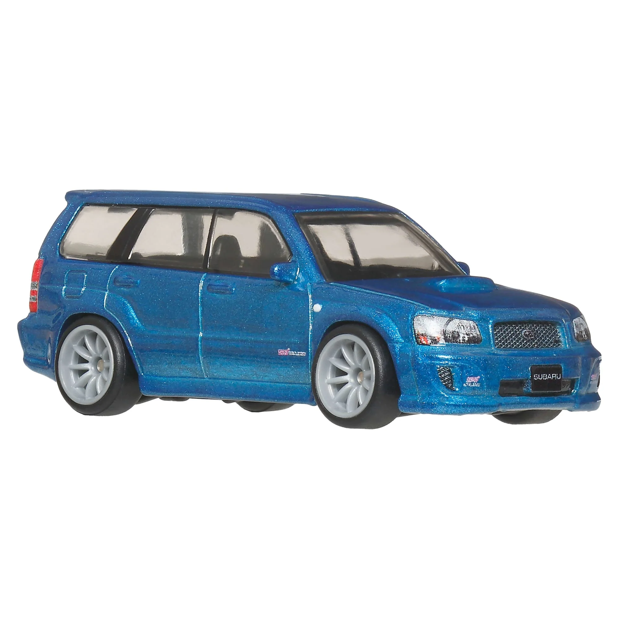Hot Wheels Premium Kultowe auta 2-pak Mitsubishi Lancer Evolution IX Wagon + Subaru Forester Samochody 1:64 Zestaw autek Zabawki 3+ - Image 5