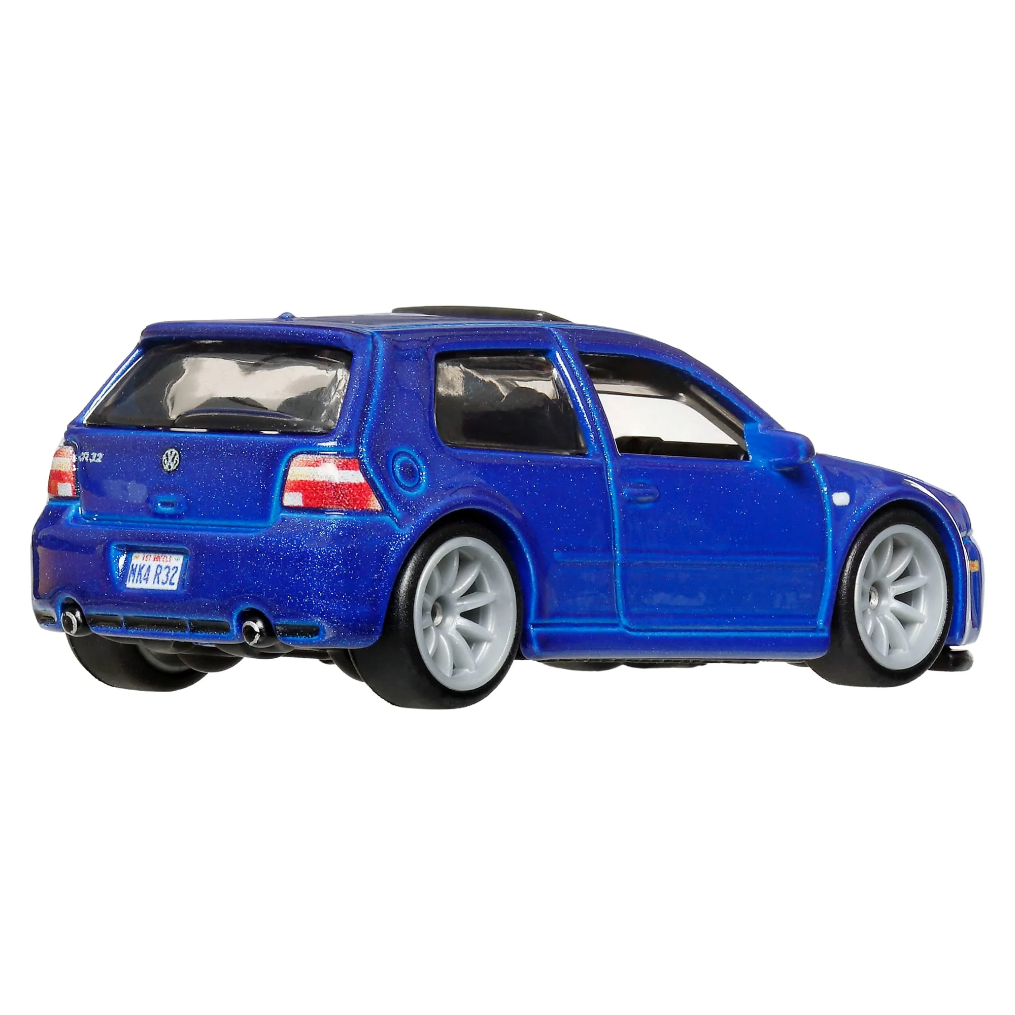 Hot Wheels Premium Kultowe auta 2-pak VW Golf R32 (2004) + Volkswagen Golf Mk7 Samochody 1:64 Zestaw autek Zabawki 3+ - Image 3