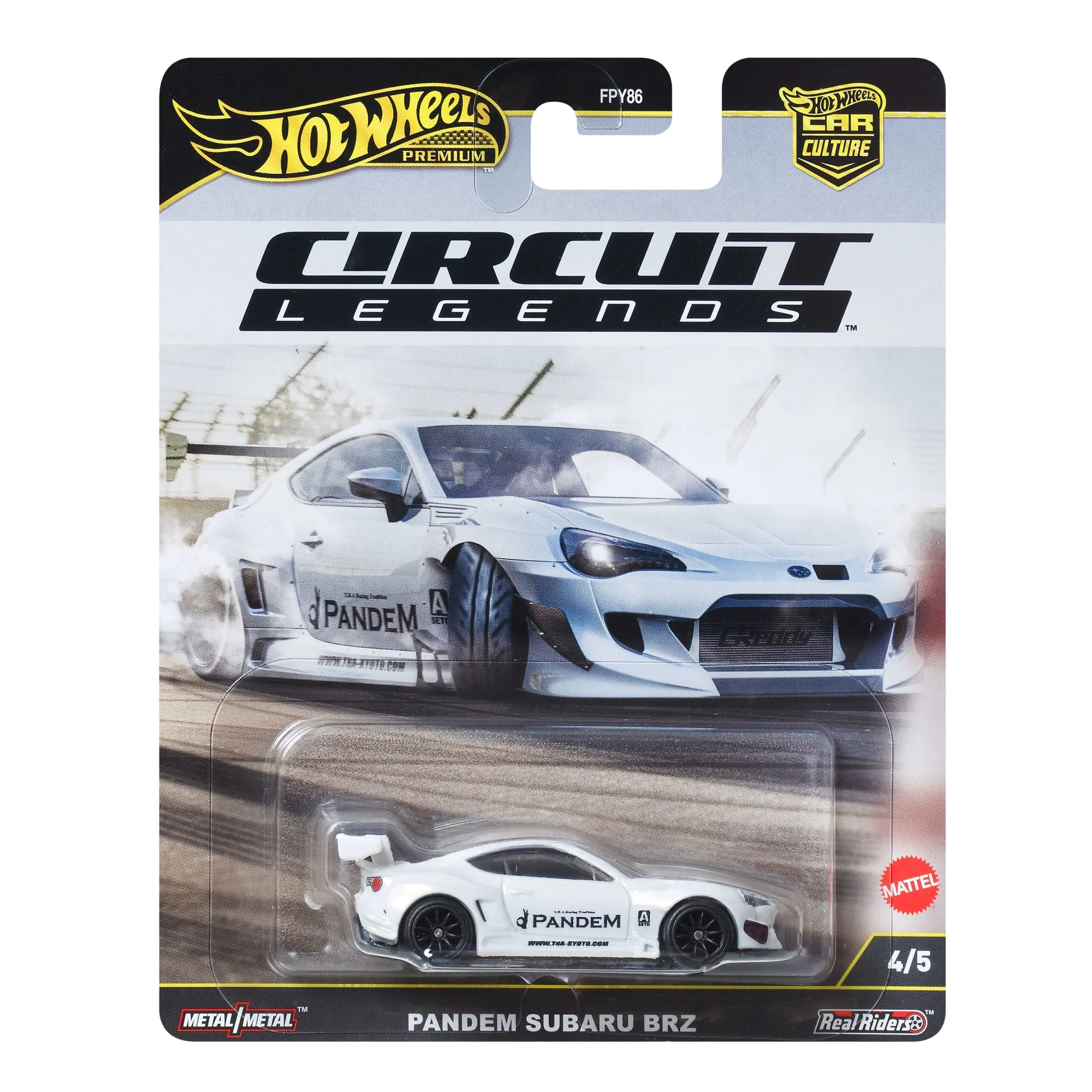 Hot Wheels Premium Car Culture Circuit Legends Pandem Subaru Brz 1:64 Scale Collectible Toy Vehicle - Image 6