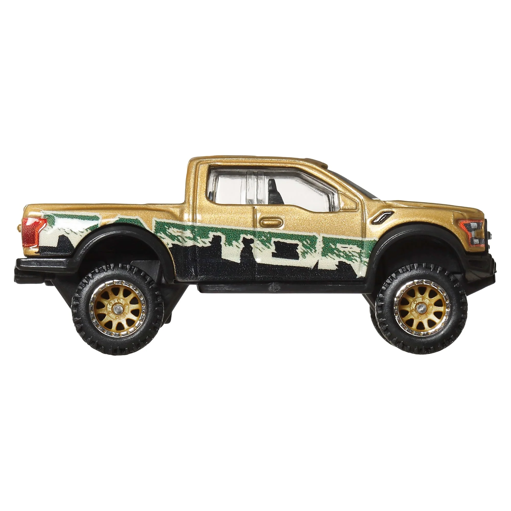 Hot Wheels Premium Car Culture Off Road 1:64 Scale Die-Cast 2017 Ford F-150 Raptor Vehicle - Image 3