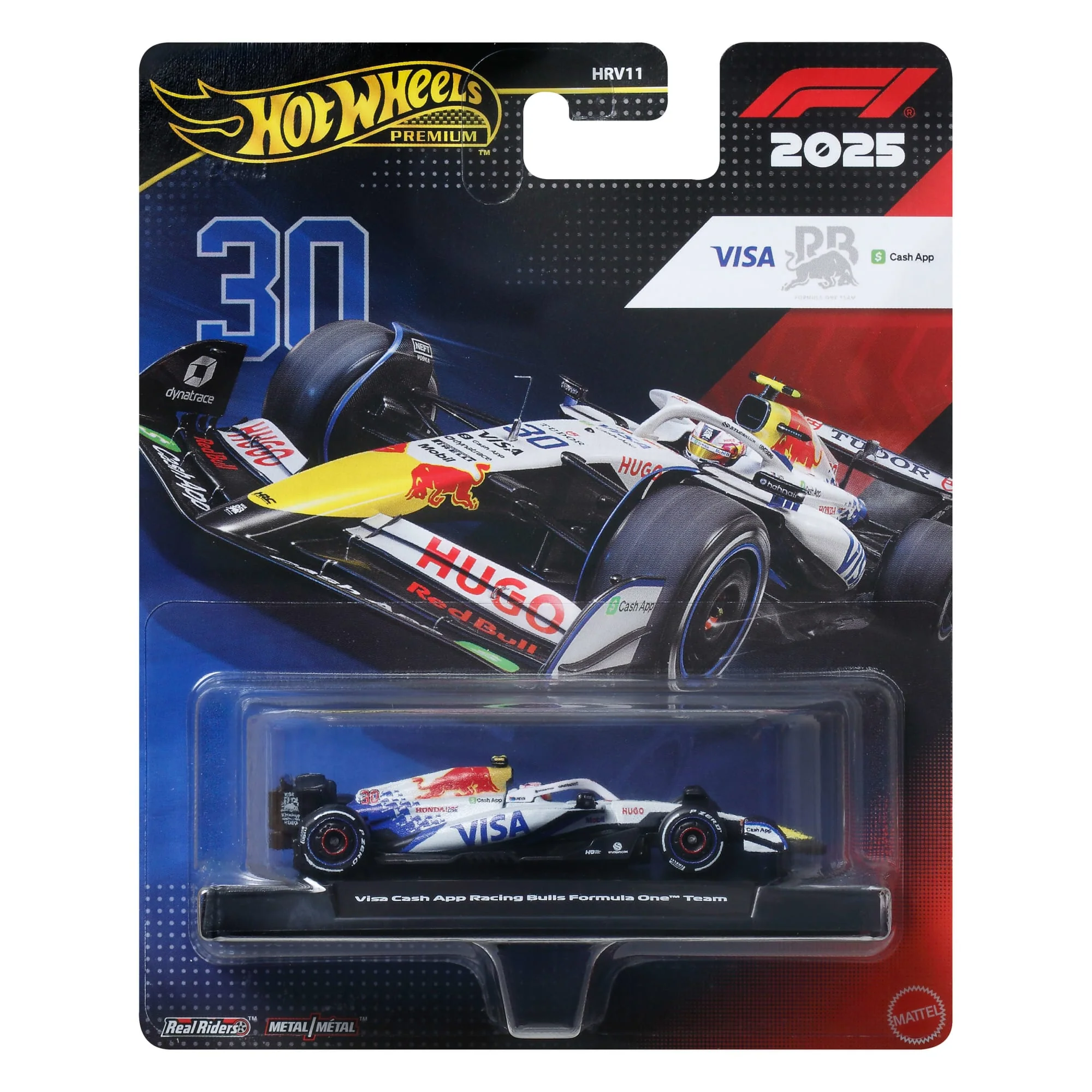 Hot Wheels 1:64 Scale Premium Die-Cast Formula 1 Collectible Toy Race Car - Image 5