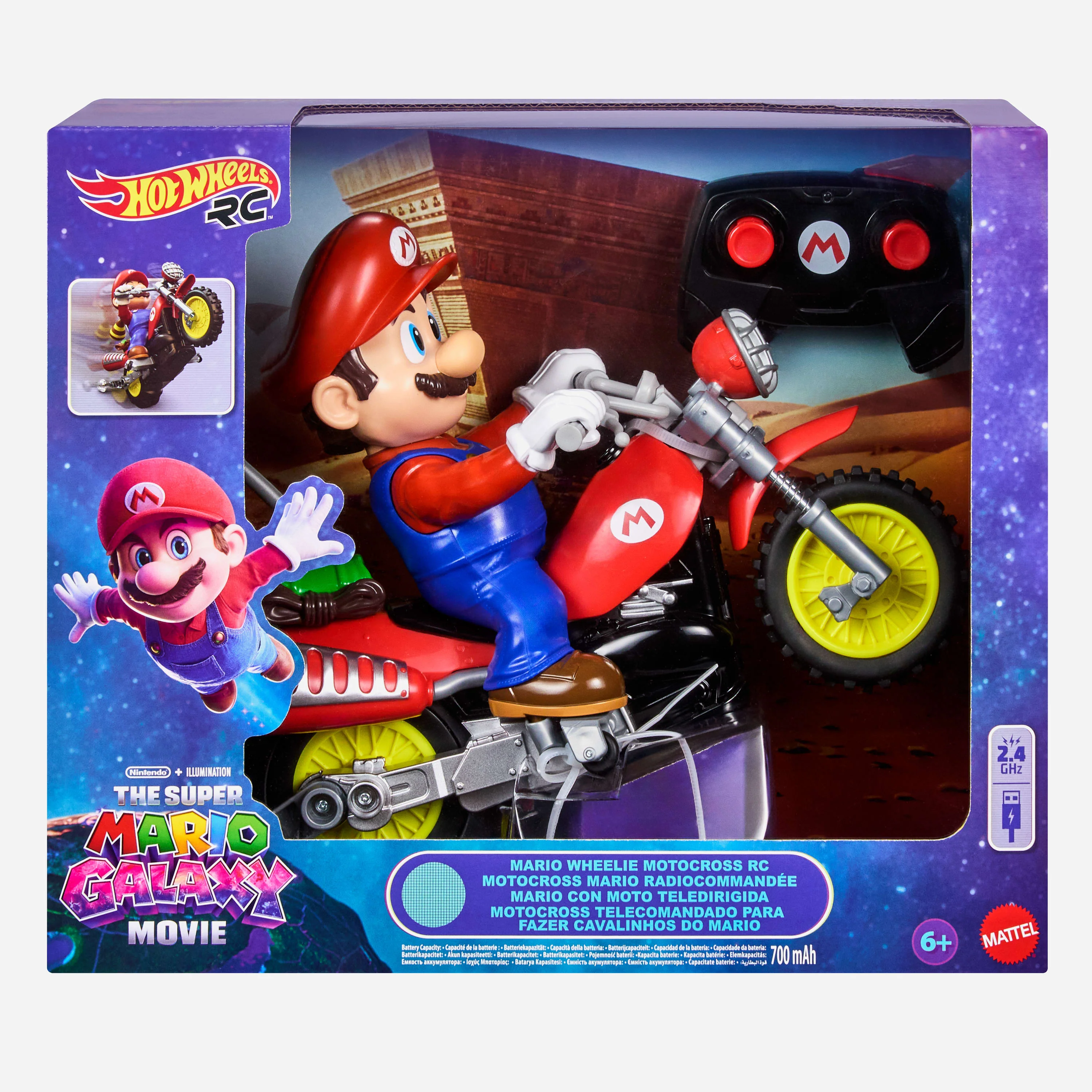 Hot Wheels R/C Radio Control super mario movie - Image 5