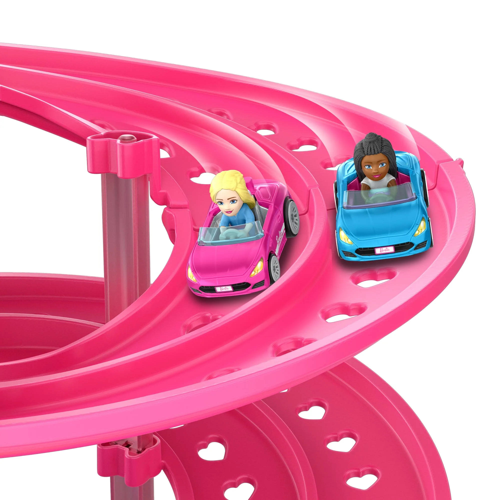 Hot Wheels  Racerverse  Coffret Piste  Course Spirale Barbie - Image 3
