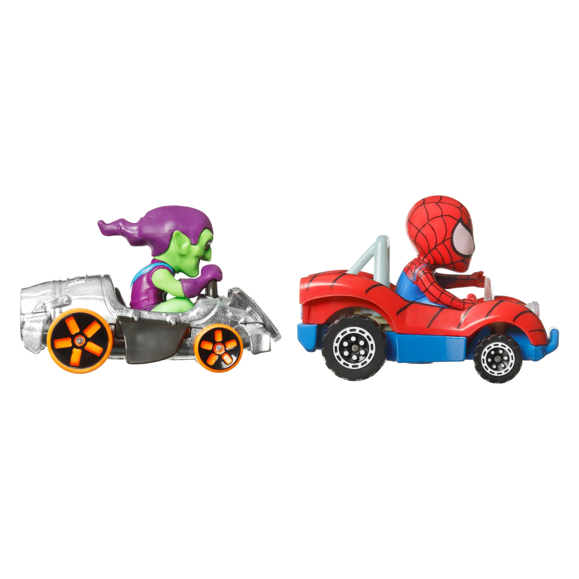 Hot Wheels Racerverse Die-Cast Cars, Set Of 2 Toy Vehicles With Character Drivers Optimized For Racerverse Track - Image 3