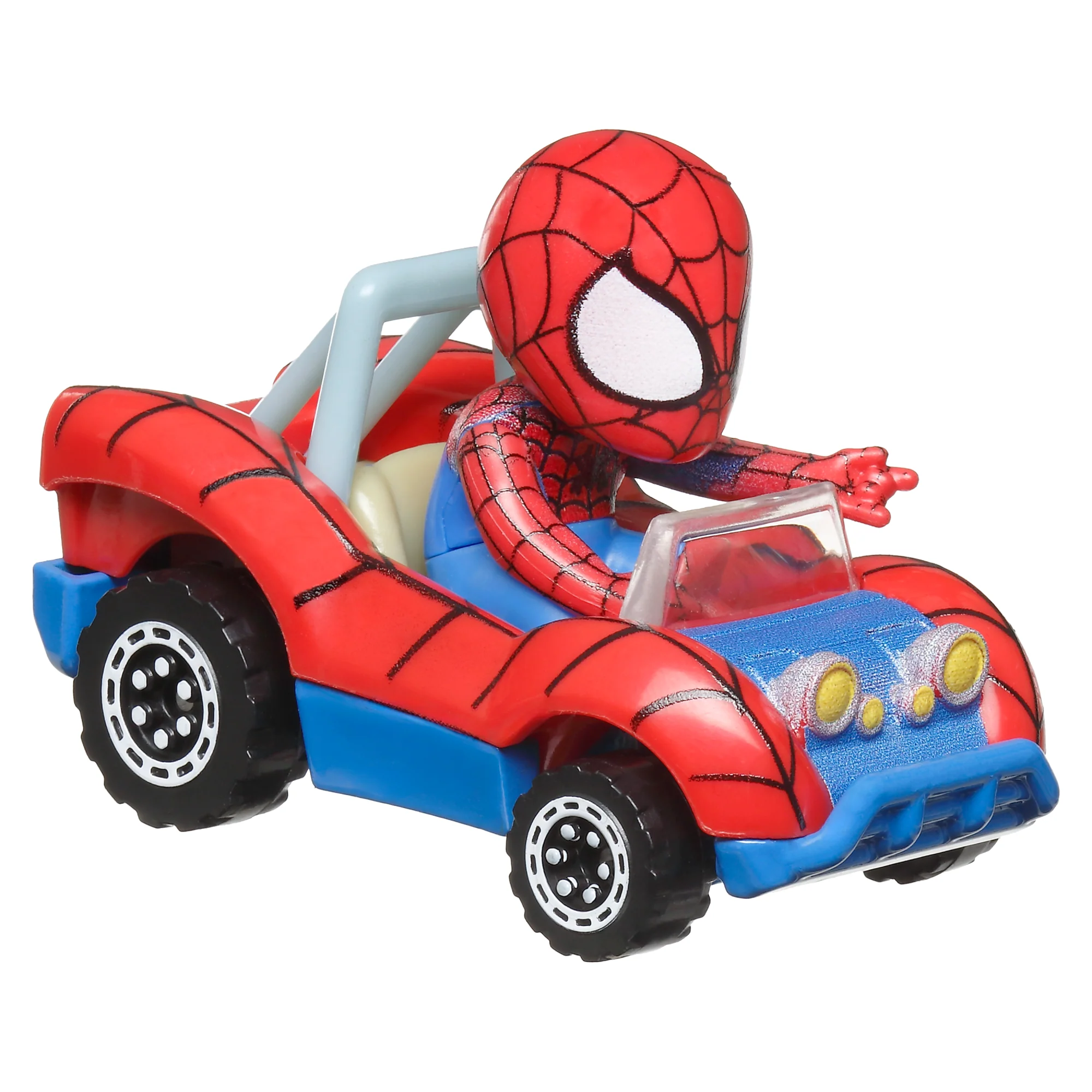 Hot Wheels Racerverse Die-Cast Cars, Set Of 2 Toy Vehicles With Character Drivers Optimized For Racerverse Track - Image 4