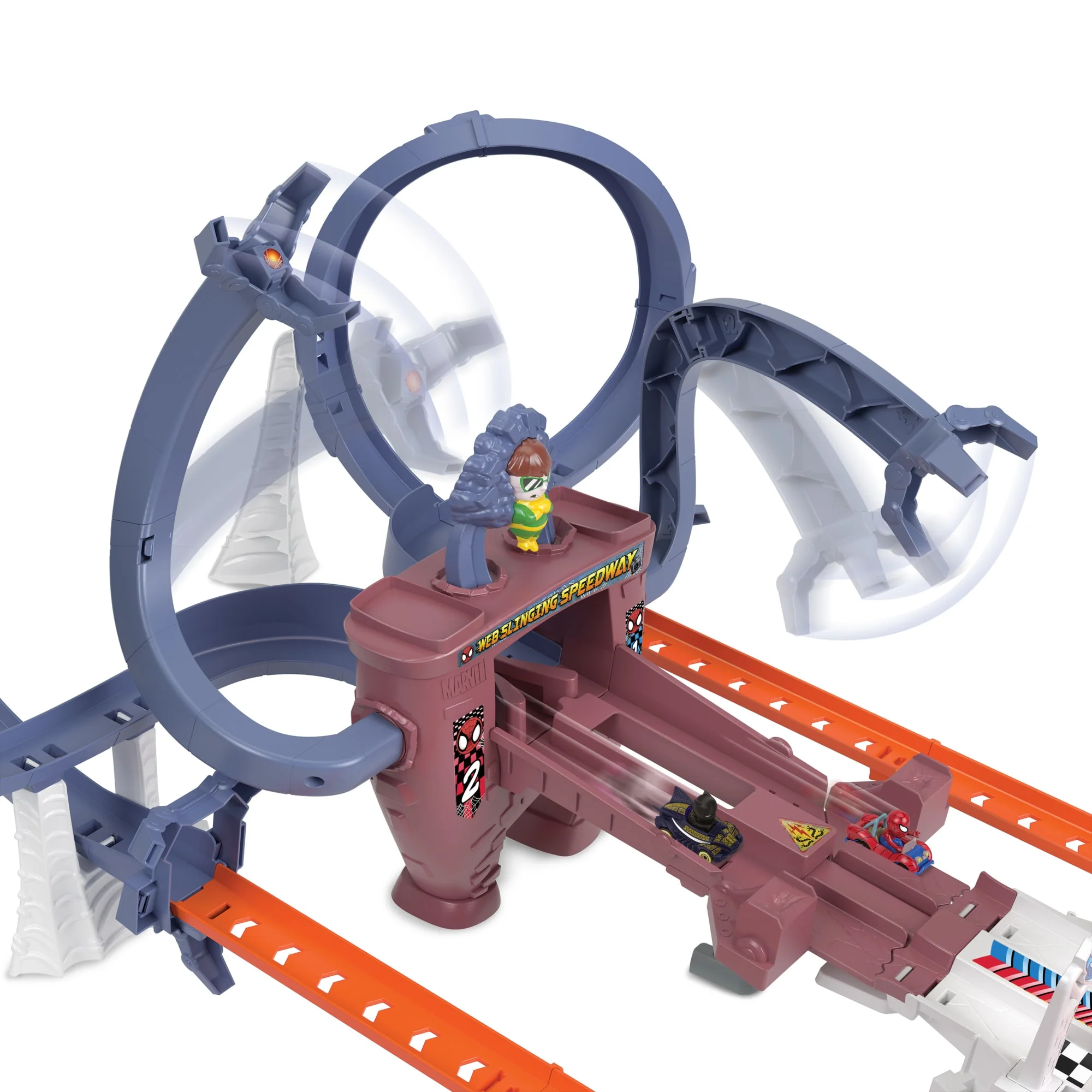 Hot Wheels®-Racerverse-Piste de Course Mobile de Spiderman-Coffret - Image 4