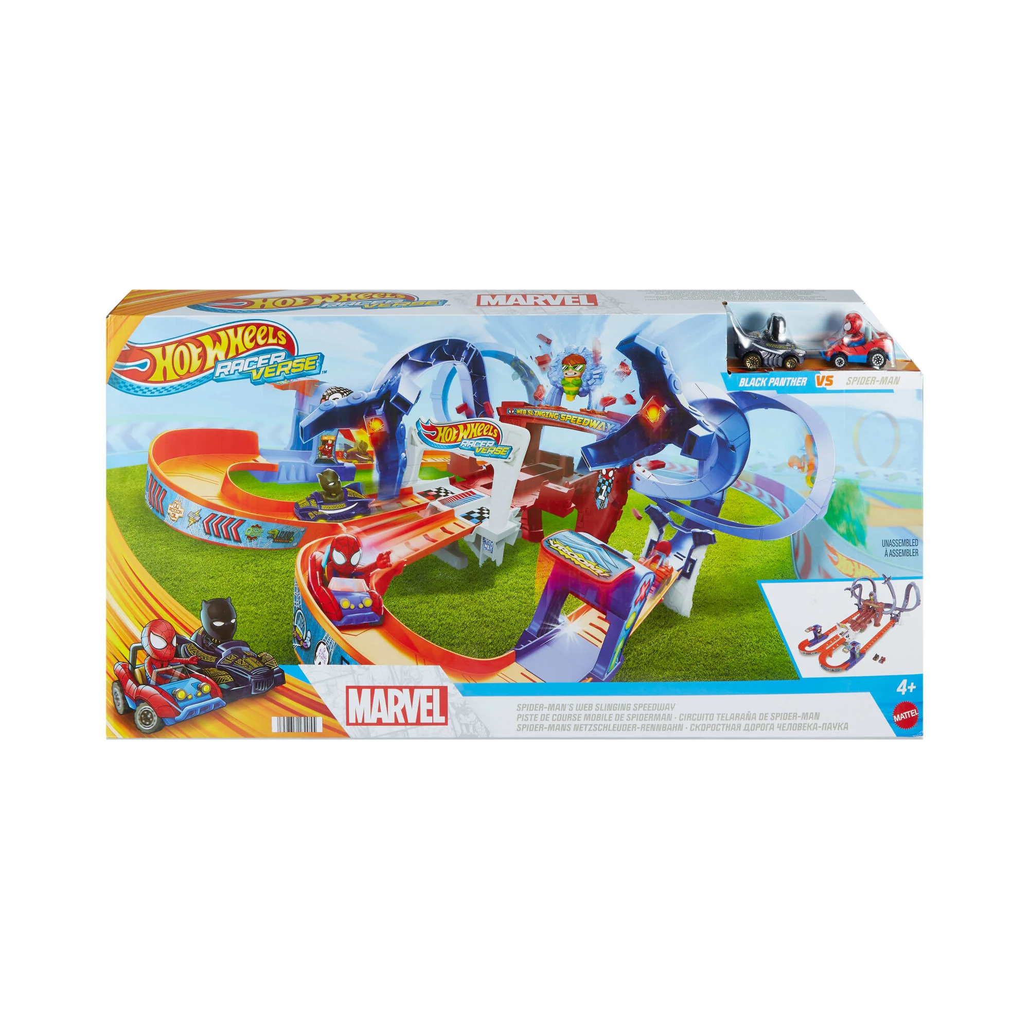 Hot Wheels®-Racerverse-Piste de Course Mobile de Spiderman-Coffret - Image 6