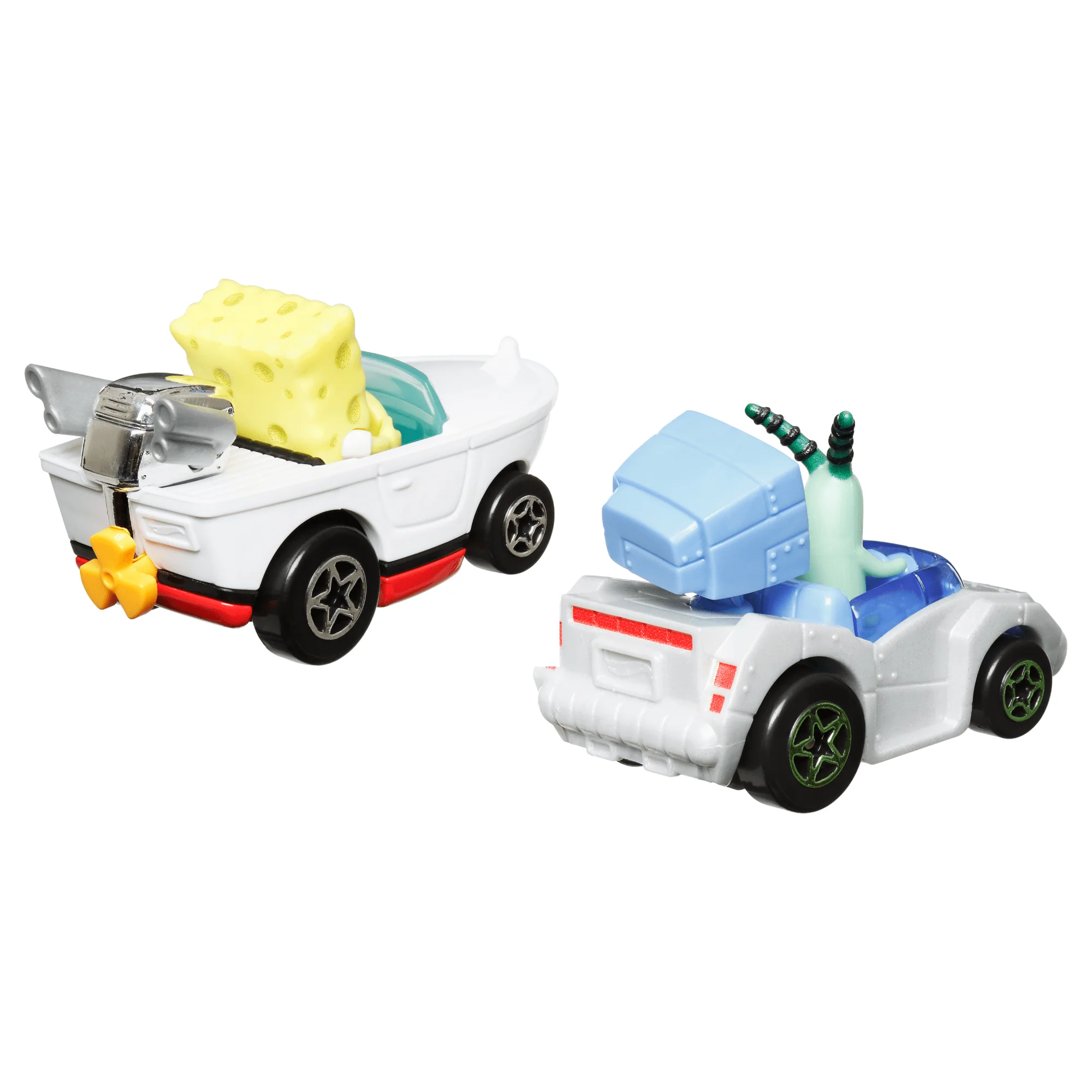 Hot Wheels RacerVerse Vehículo de Juguete Bob Esponja y Plankton - Image 3