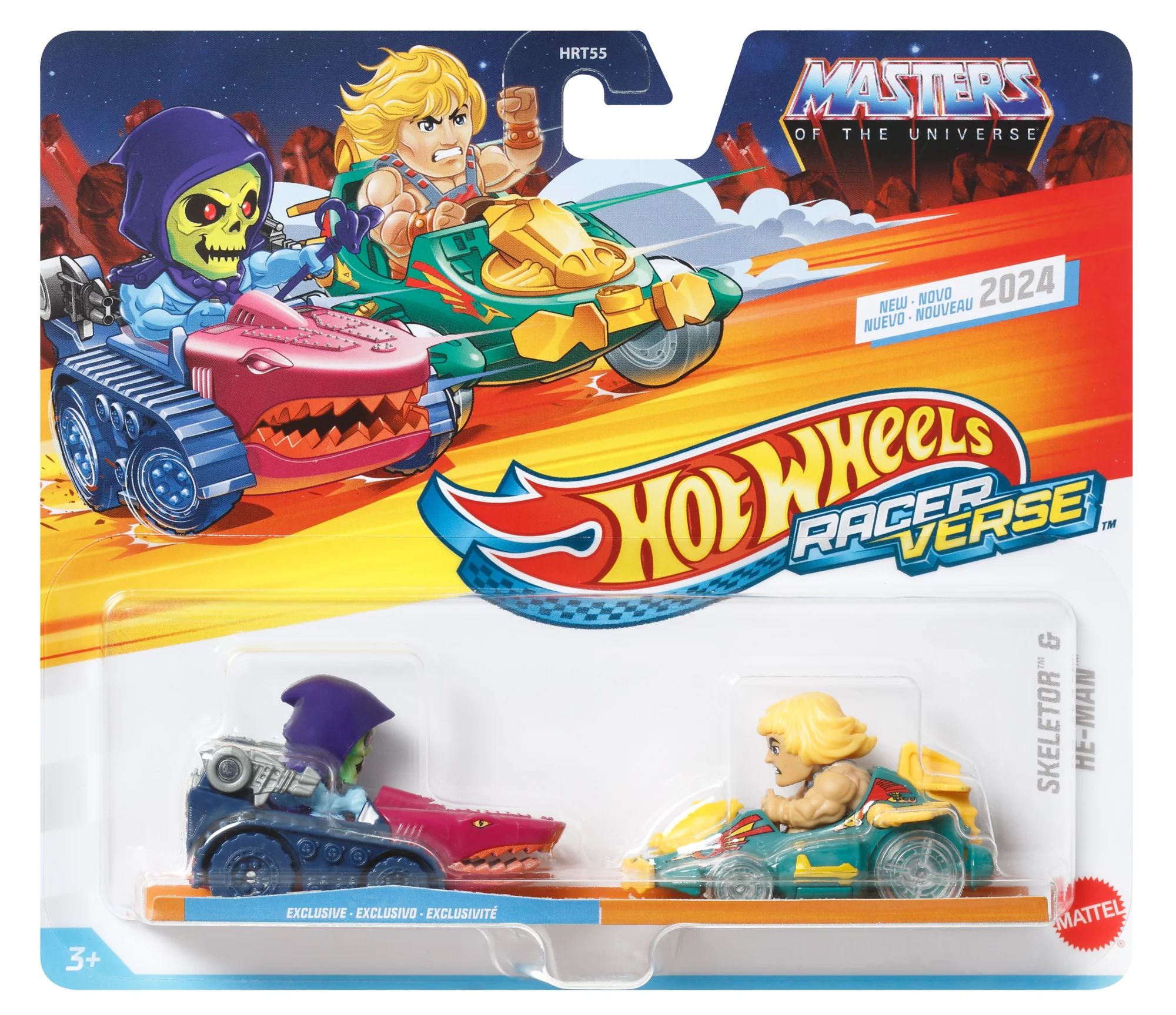 Hot Wheels RacerVerse Vehículo de Juguete He-Man y Skeletor - Image 7