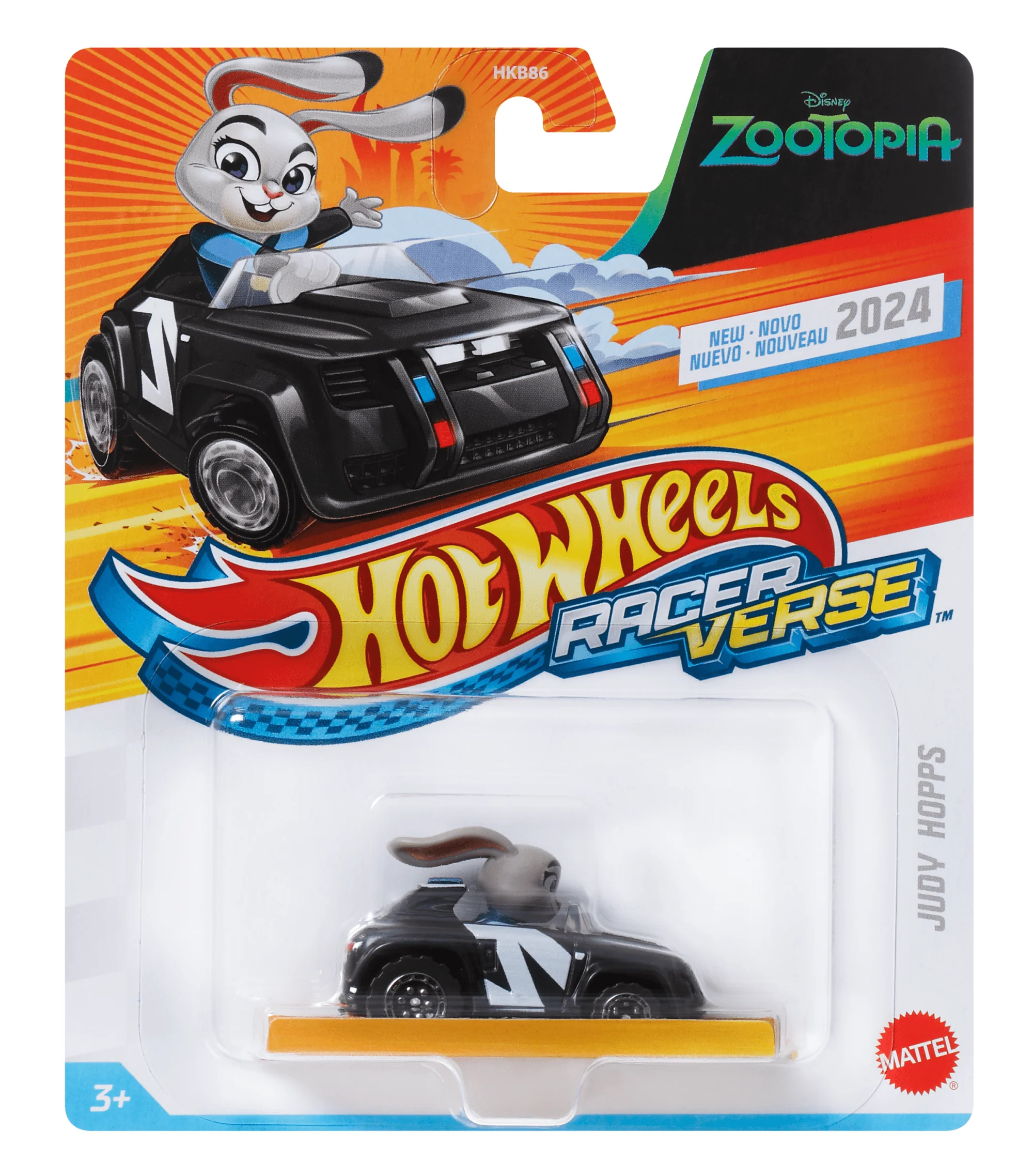Hot Wheels RacerVerse Vehículo de Juguete Judy Hopps - Image 5