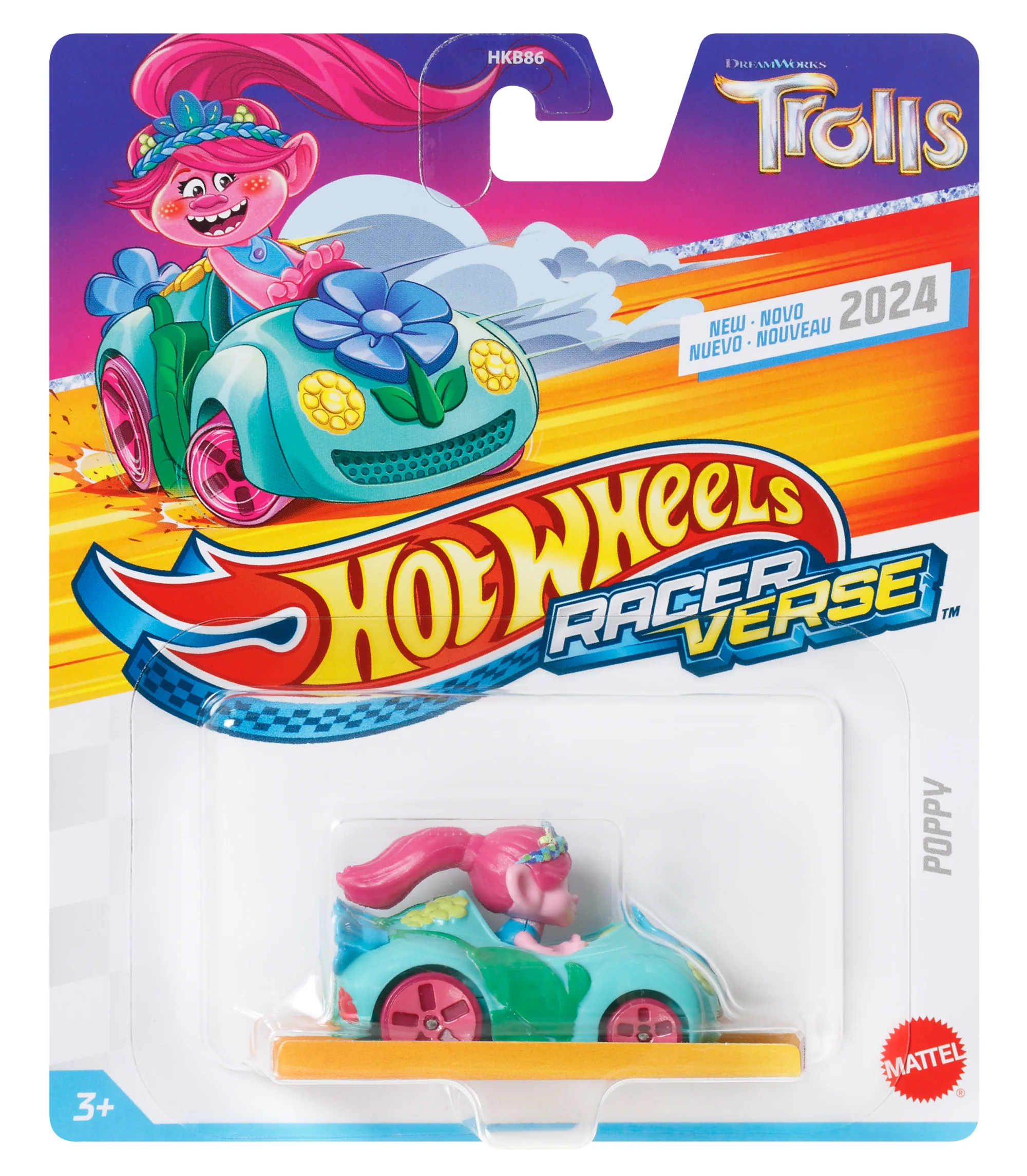 Hot Wheels RacerVerse Vehículo de Juguete Poppy - Image 5