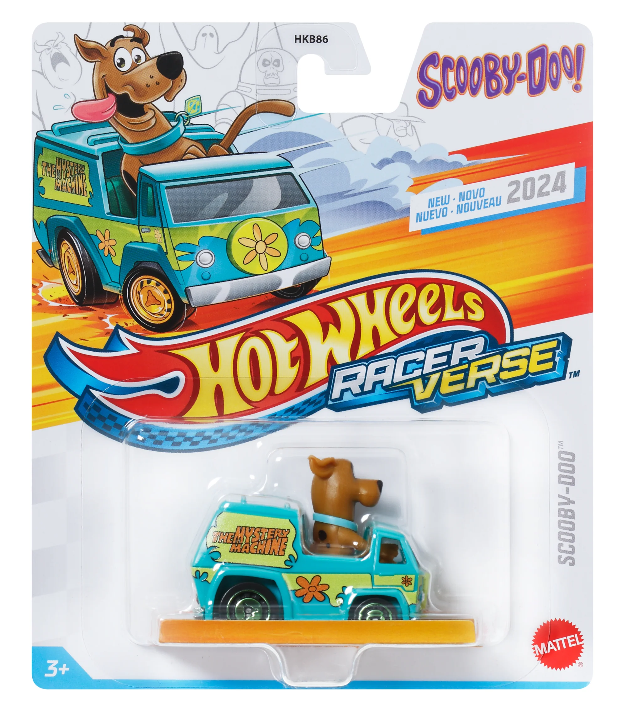 Hot Wheels RacerVerse Vehículo de Juguete Scooby Doo - Image 5