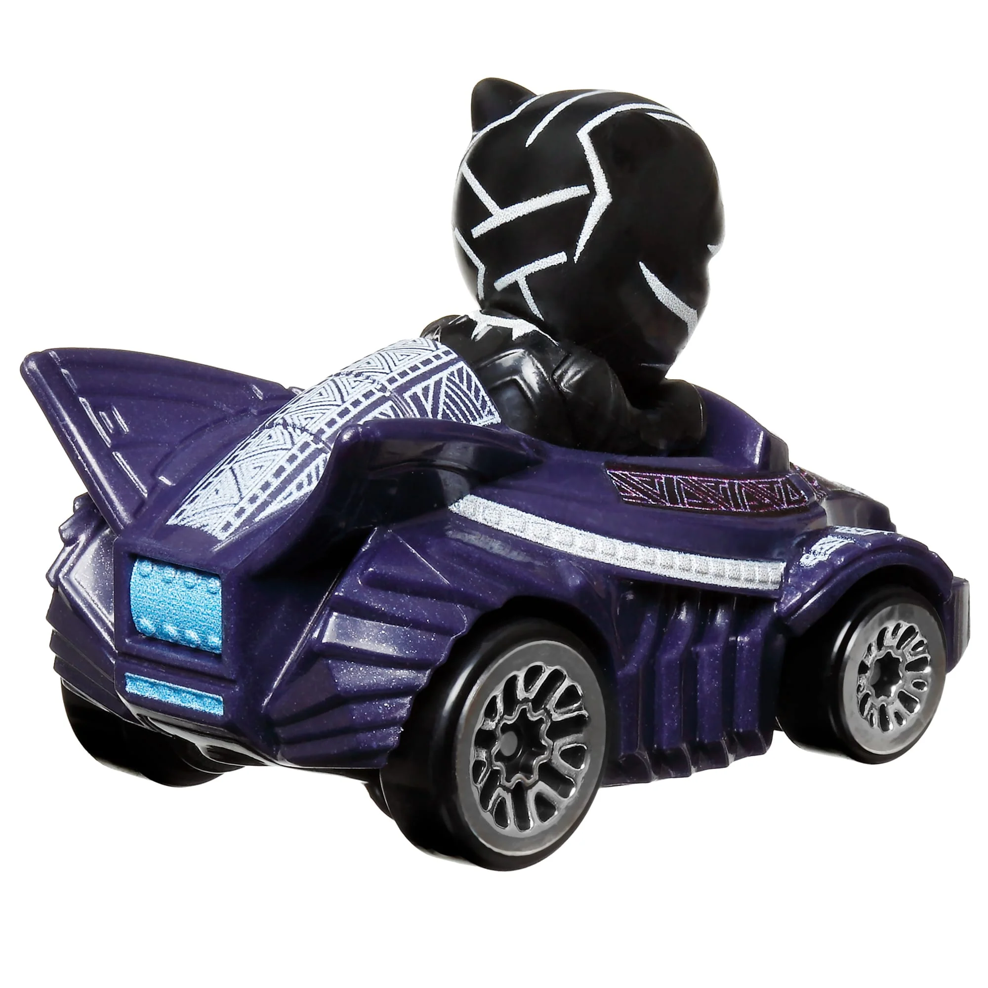 Hot Wheels RacerVerse Veículo de Brinquedo Black Panther no Jet - Image 3