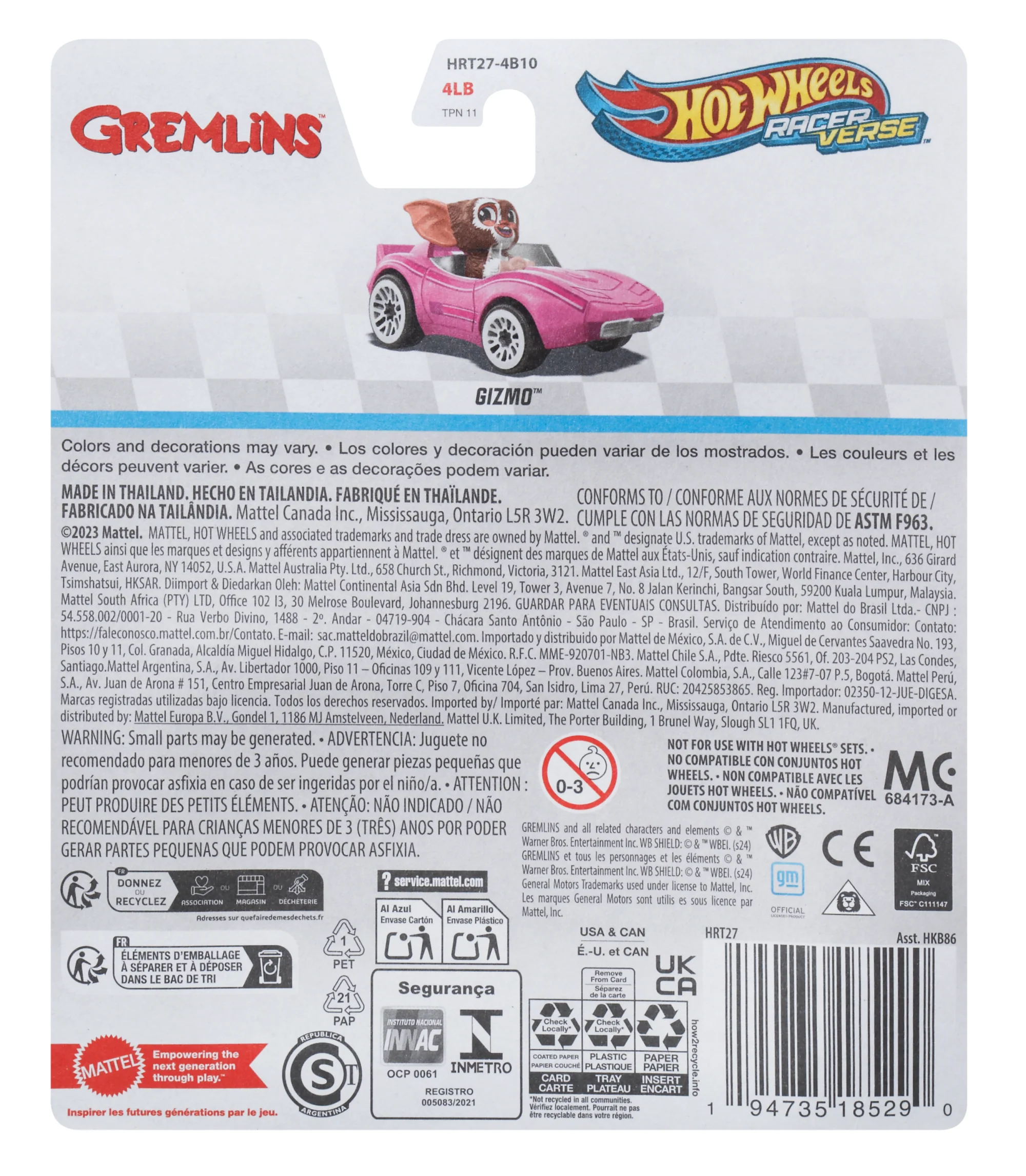 Hot Wheels RacerVerse Veículo de Brinquedo Gizmo - Image 6