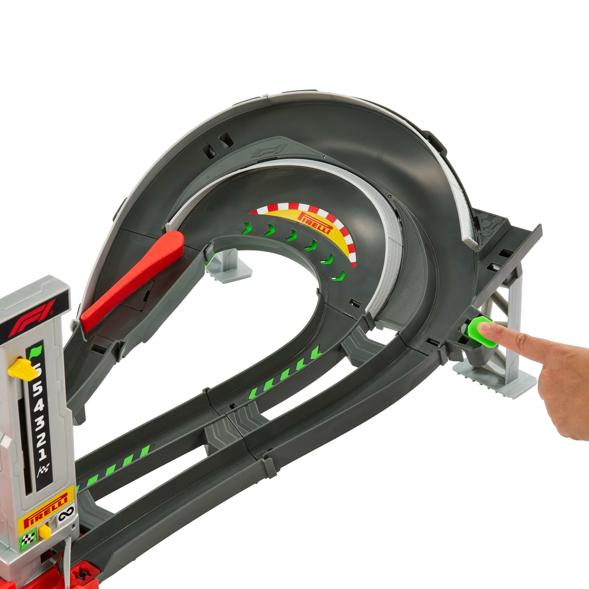 Hot Wheels Monster Trucks-Coffret Piste Dragon Sharks Vs. Dinos - Image 6