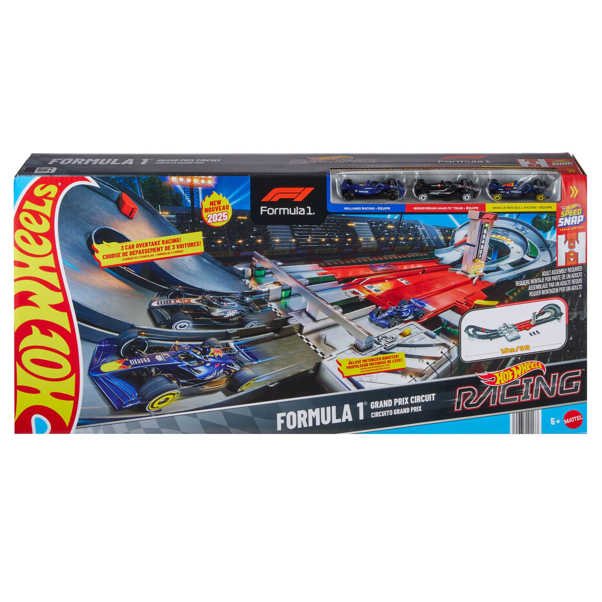 Hot Wheels Racing Pista de Juguete Grand Prix - Image 6