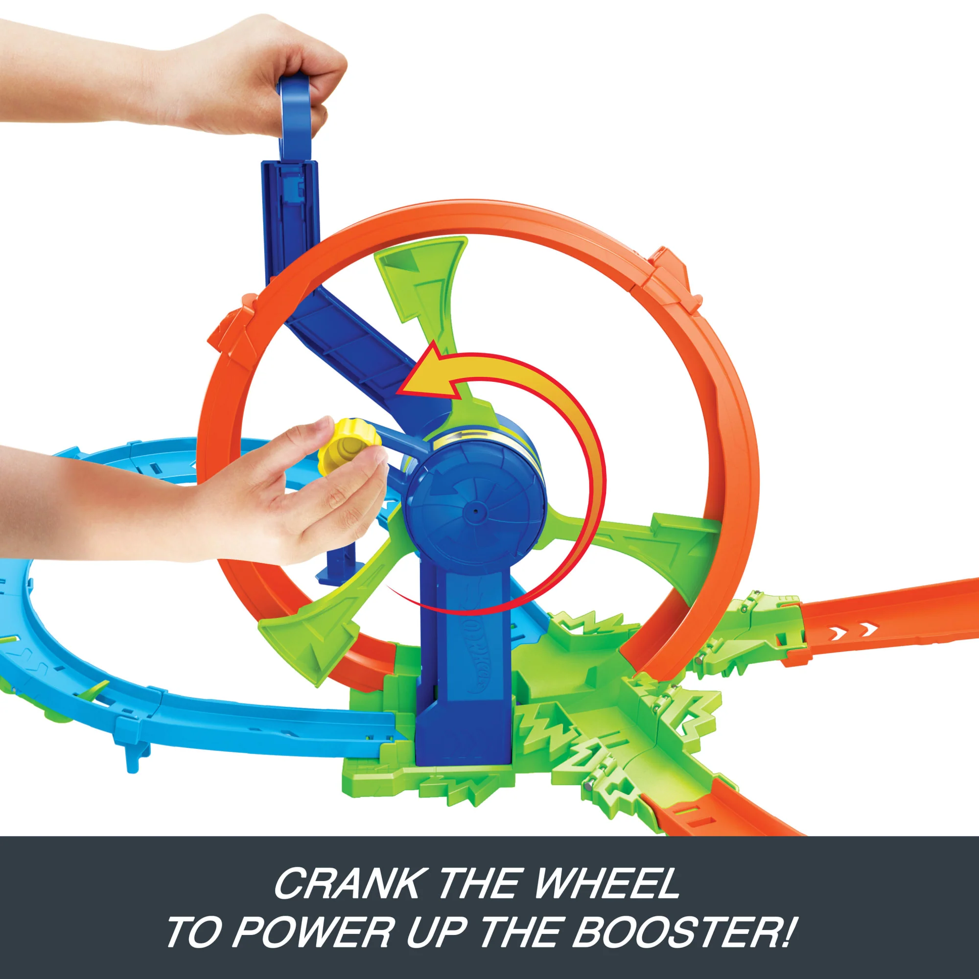 Hot Wheels Rapid Launch & Loop Playset With 1:64 Scale Die-Cast Toy Car, Crash & Track Set - Image 3