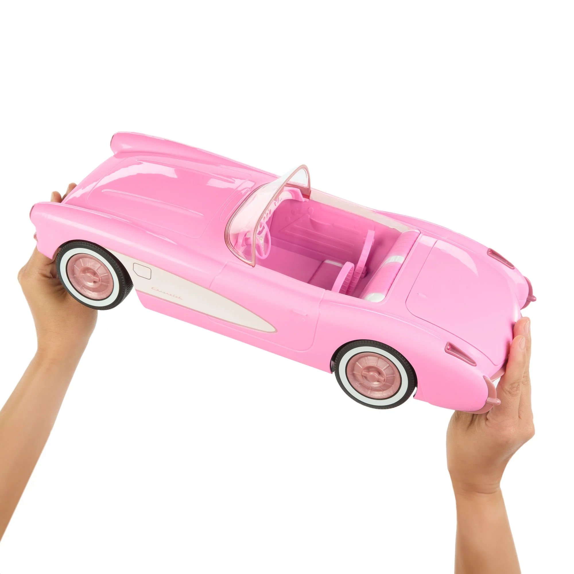 Hot Wheels Corvette Barbie Radiocommandée - Tirée du Film Barbie - Image 3