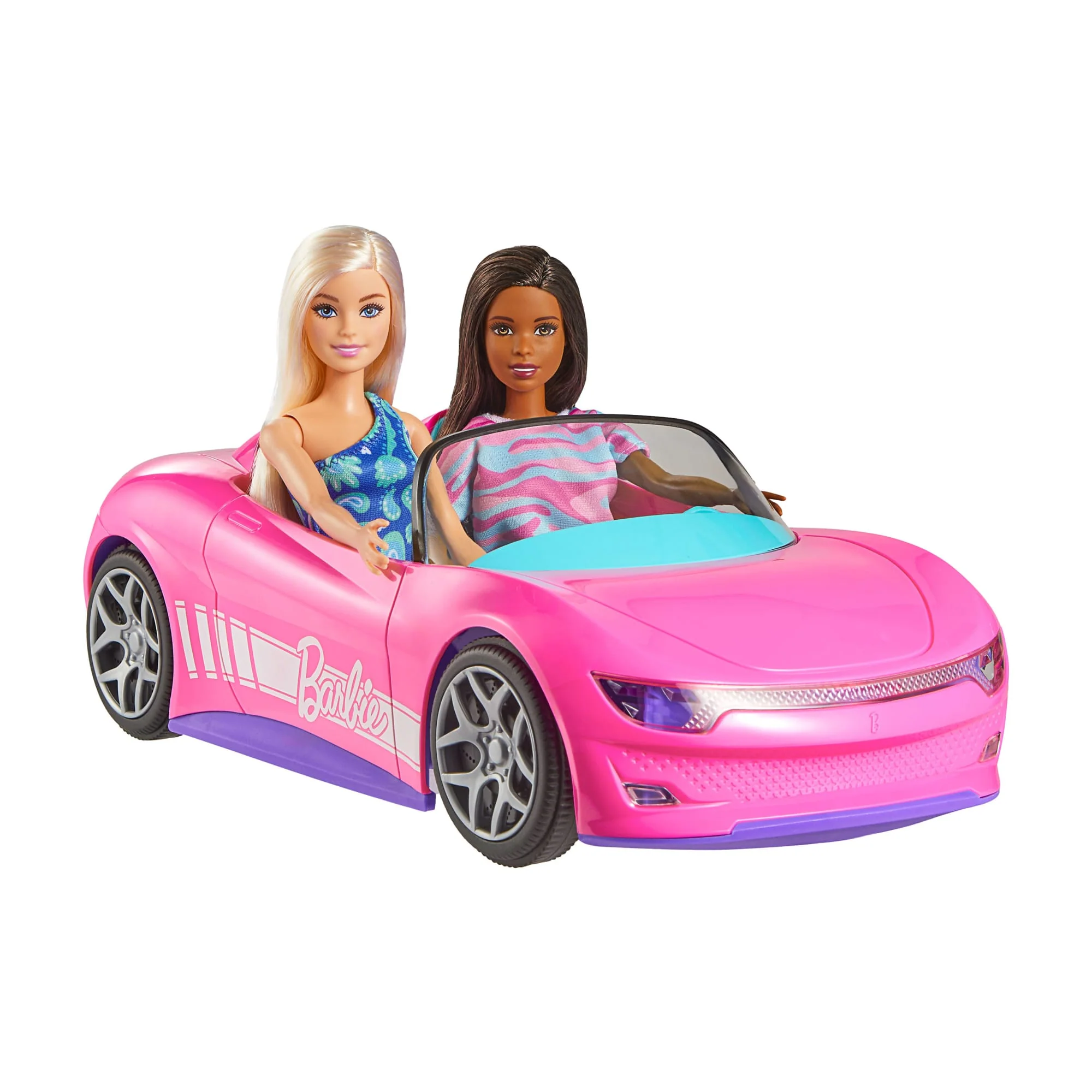 Hot Wheels Rc Décapotable Barbie et 2Poupées - Image 3