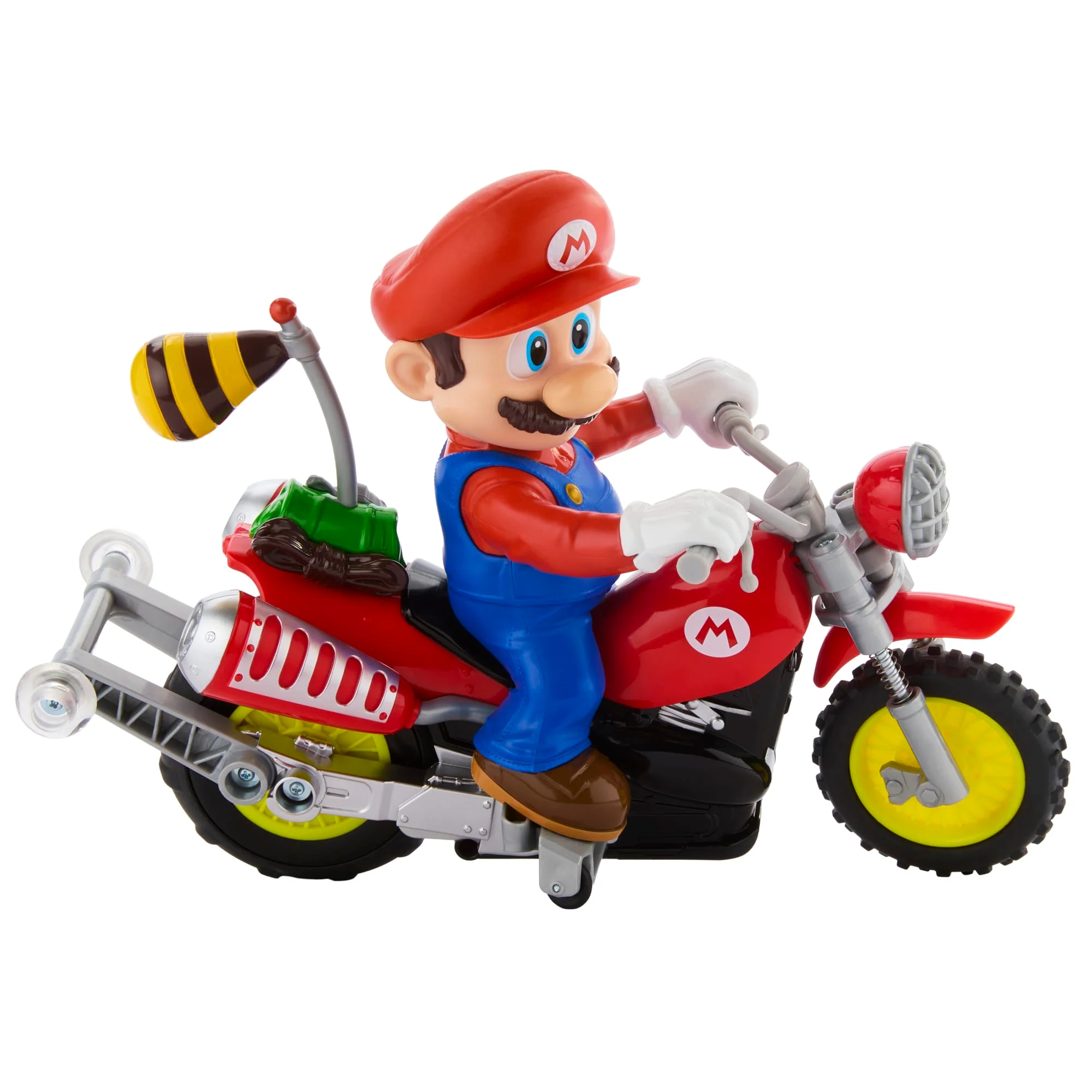 Hot Wheels RC Mario Wheelie Motocross RC, Remote-Controlled Battery-Powered Vehicle - Image 3