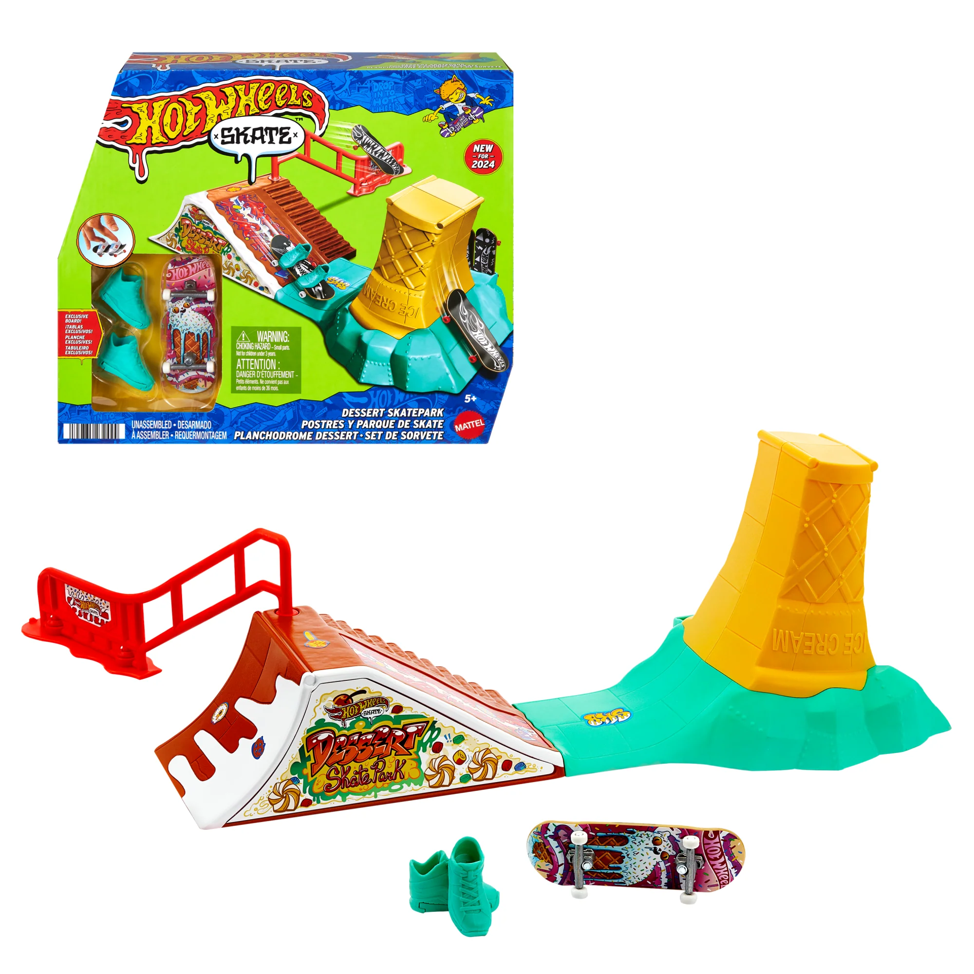 Hot Wheels Skate Pista de Brinquedo Coleção de Sets - Image 6
