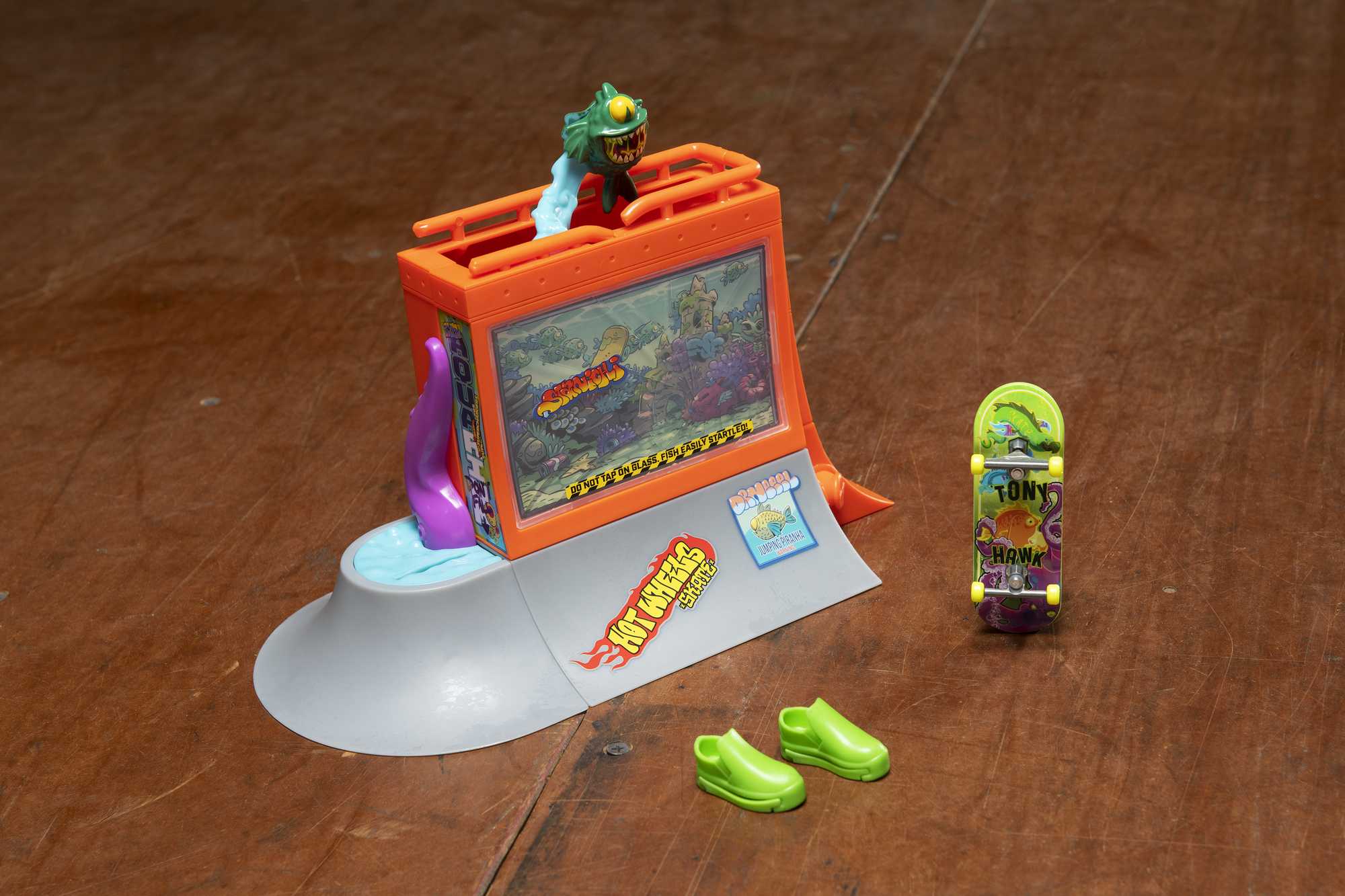 Hot Wheels Skate Pista de Brinquedo Set Aquário - Image 2