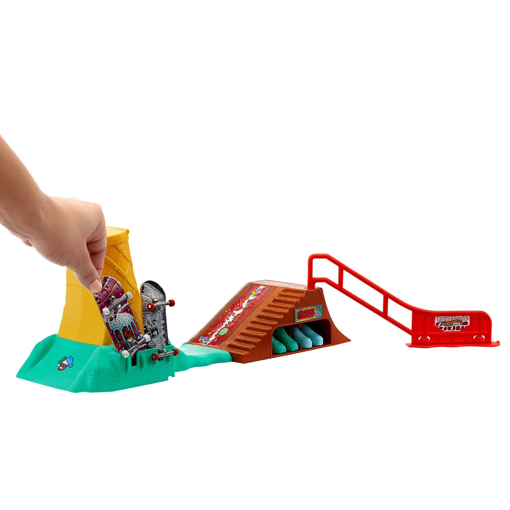 Hot Wheels Skate Pista de Brinquedo Set de Sorvete - Image 4