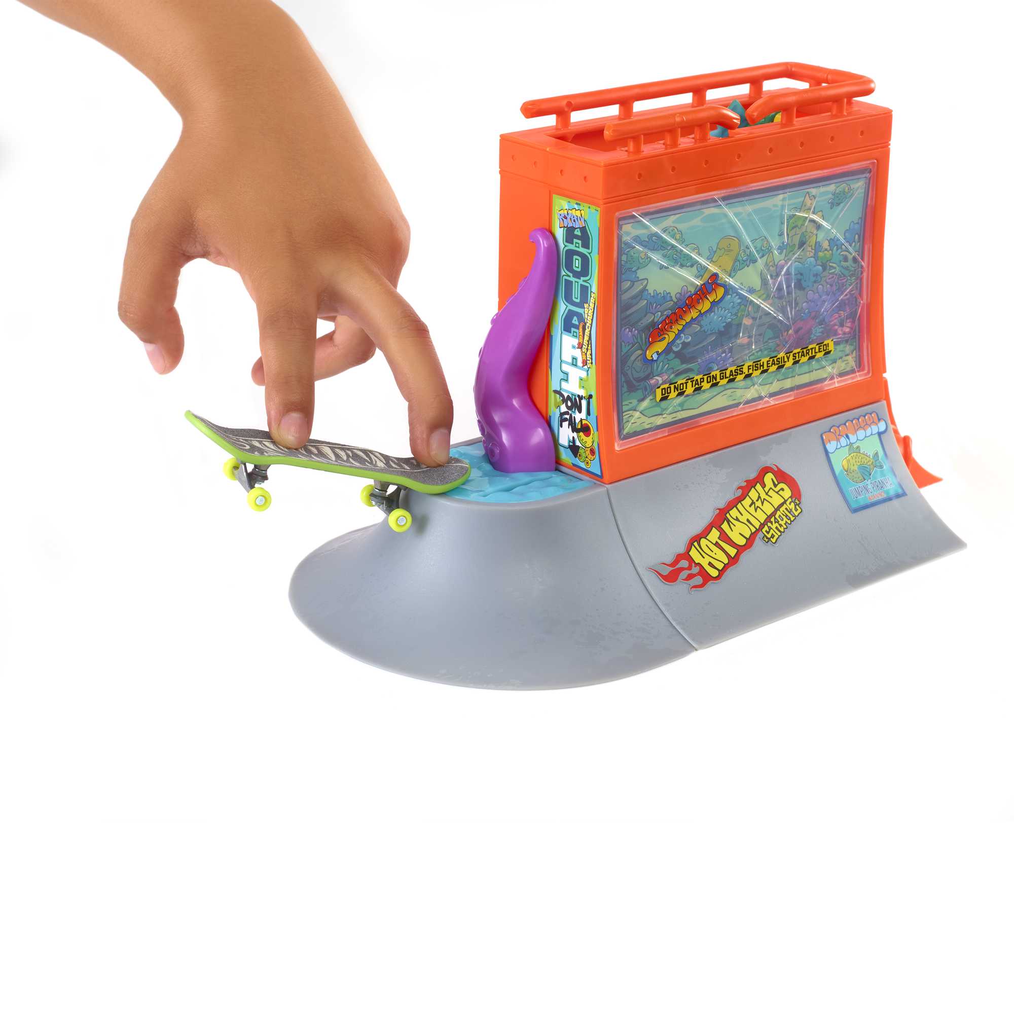 Hot Wheels Skate Pista de Juguete Set Acuario - Image 4
