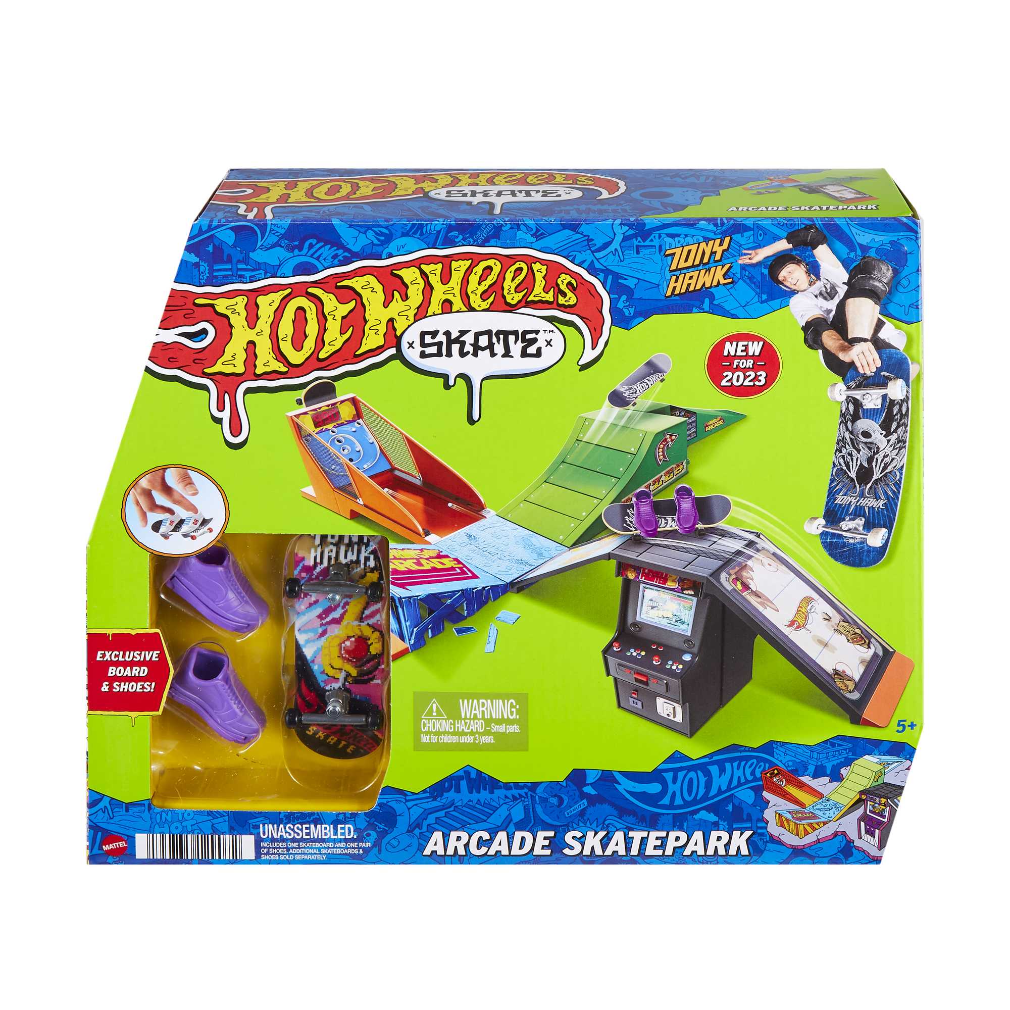 Hot Wheels Skate Pista de Juguete Set Arcade - Image 6